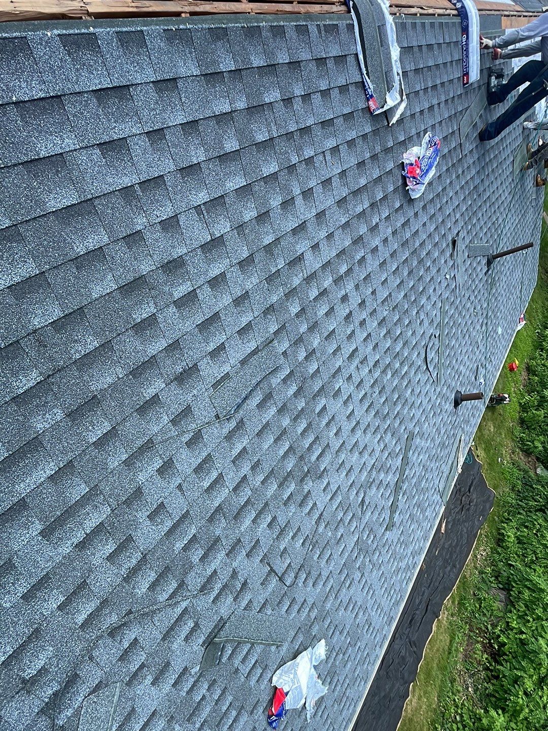 Residential Roofing Installation using GAF Timberline HDZ by Sensible Home Solutions