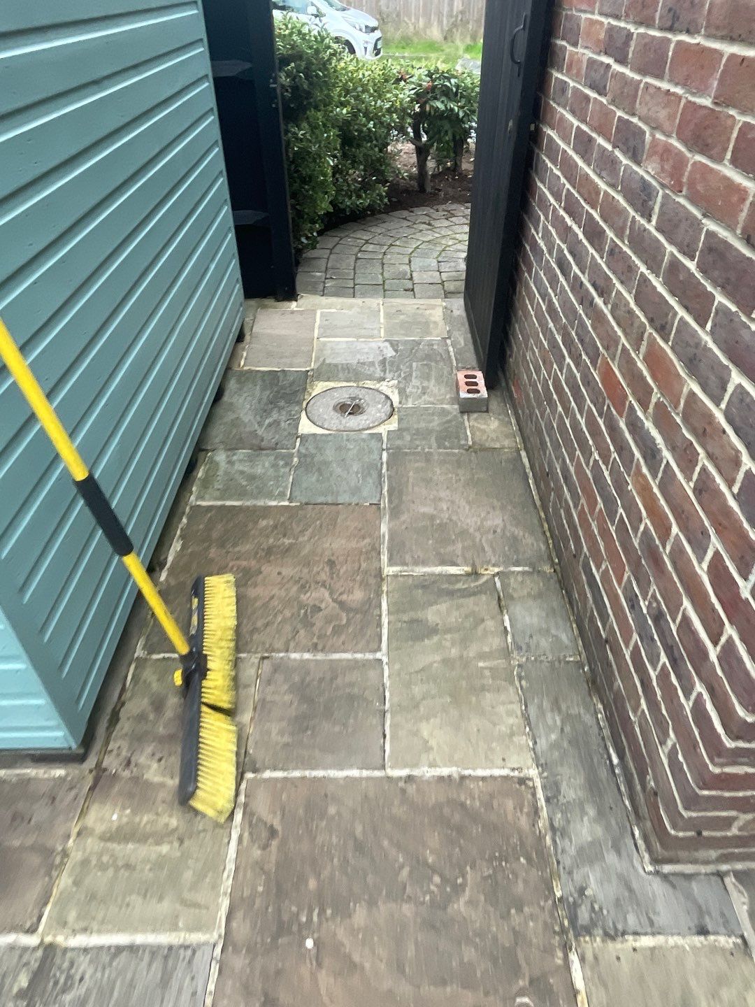 Roof -Patio -Side Path Clean using Honda 15lpm Low Pressure Washing Machine by Ges Exterior Cleaning ltd