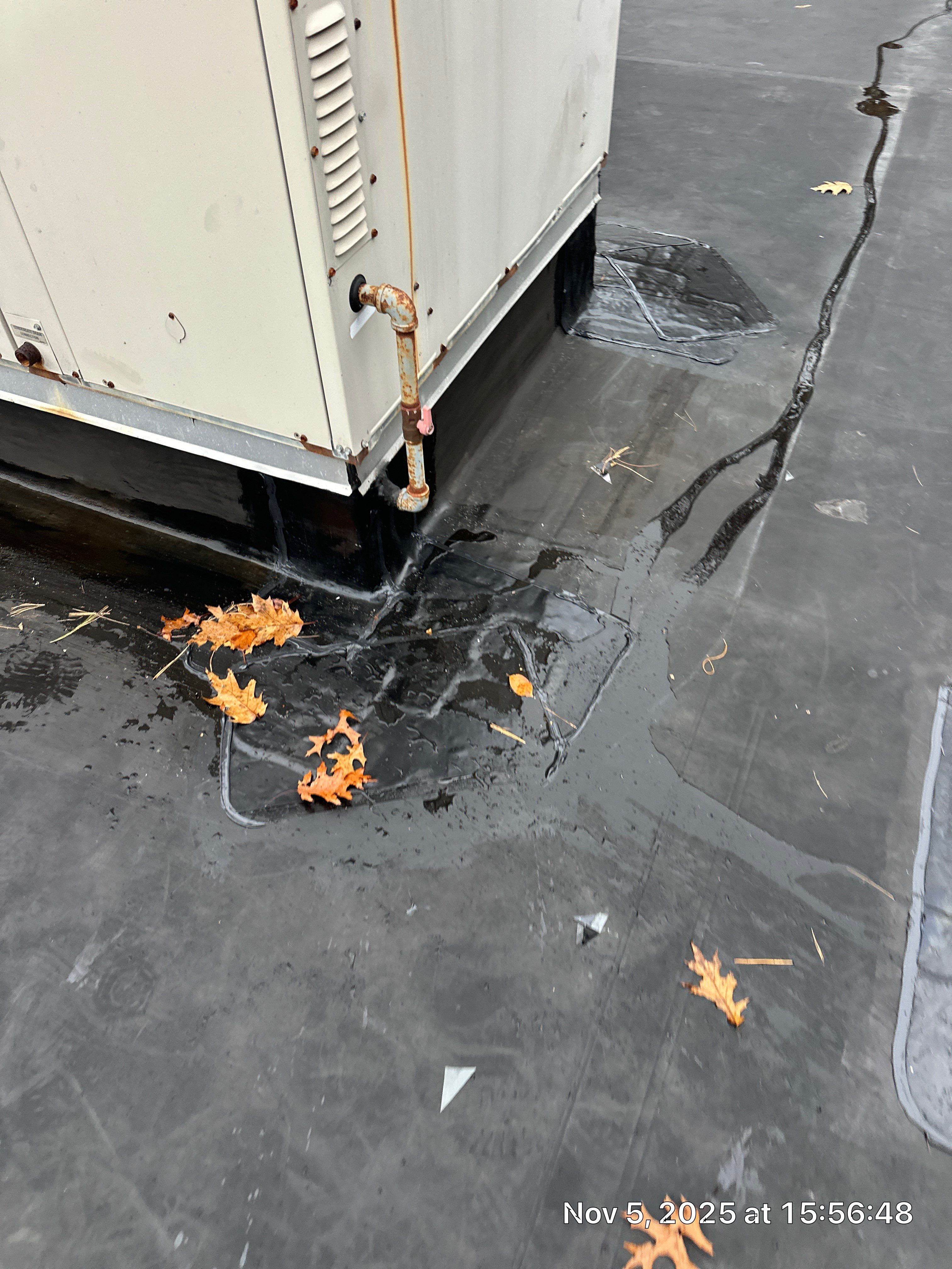 Acton EPDM Roof Edge Reconstruction with Tapered Insulation System by Mighty Dog Roofing of Greater Middlesex County