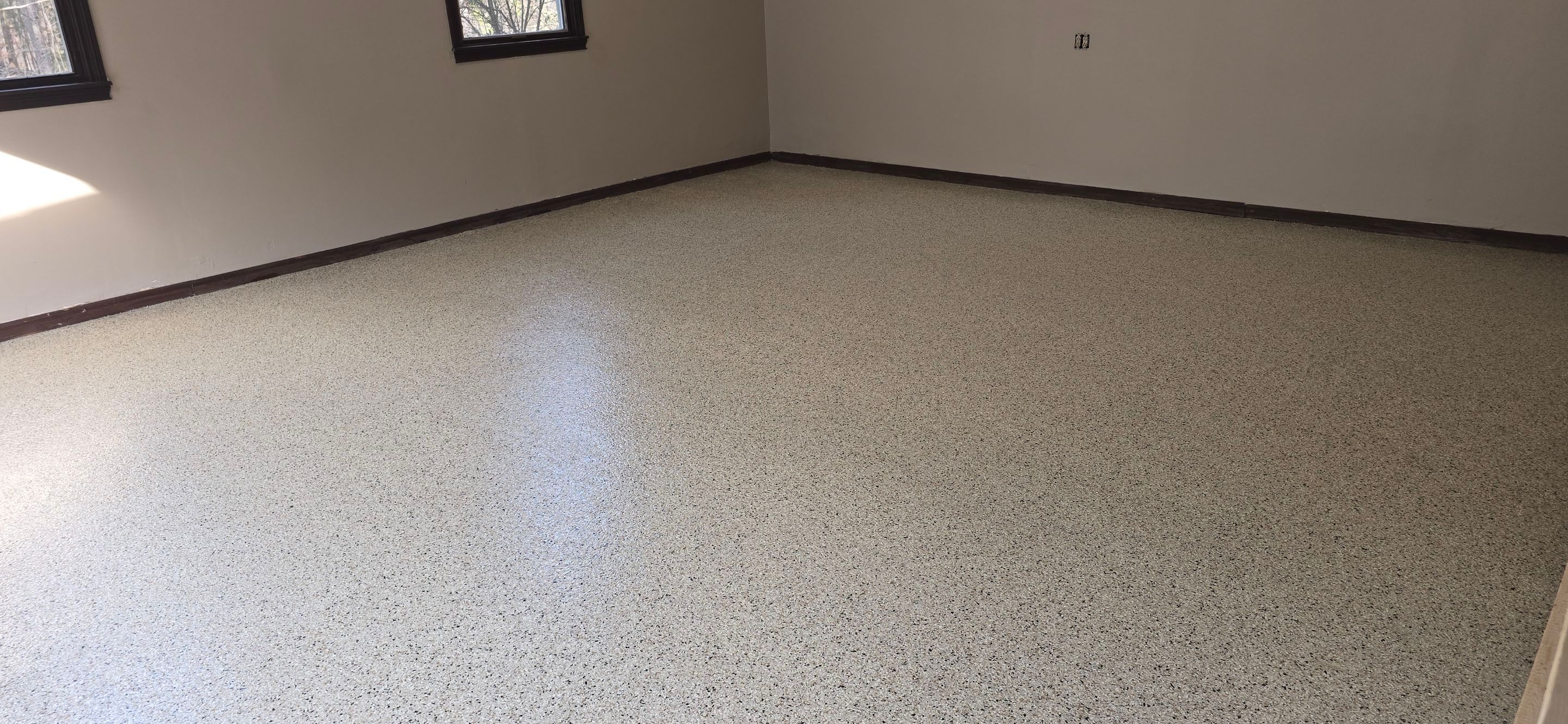 Two Garages Completed Using Shoreline by Elite Floor Solutions