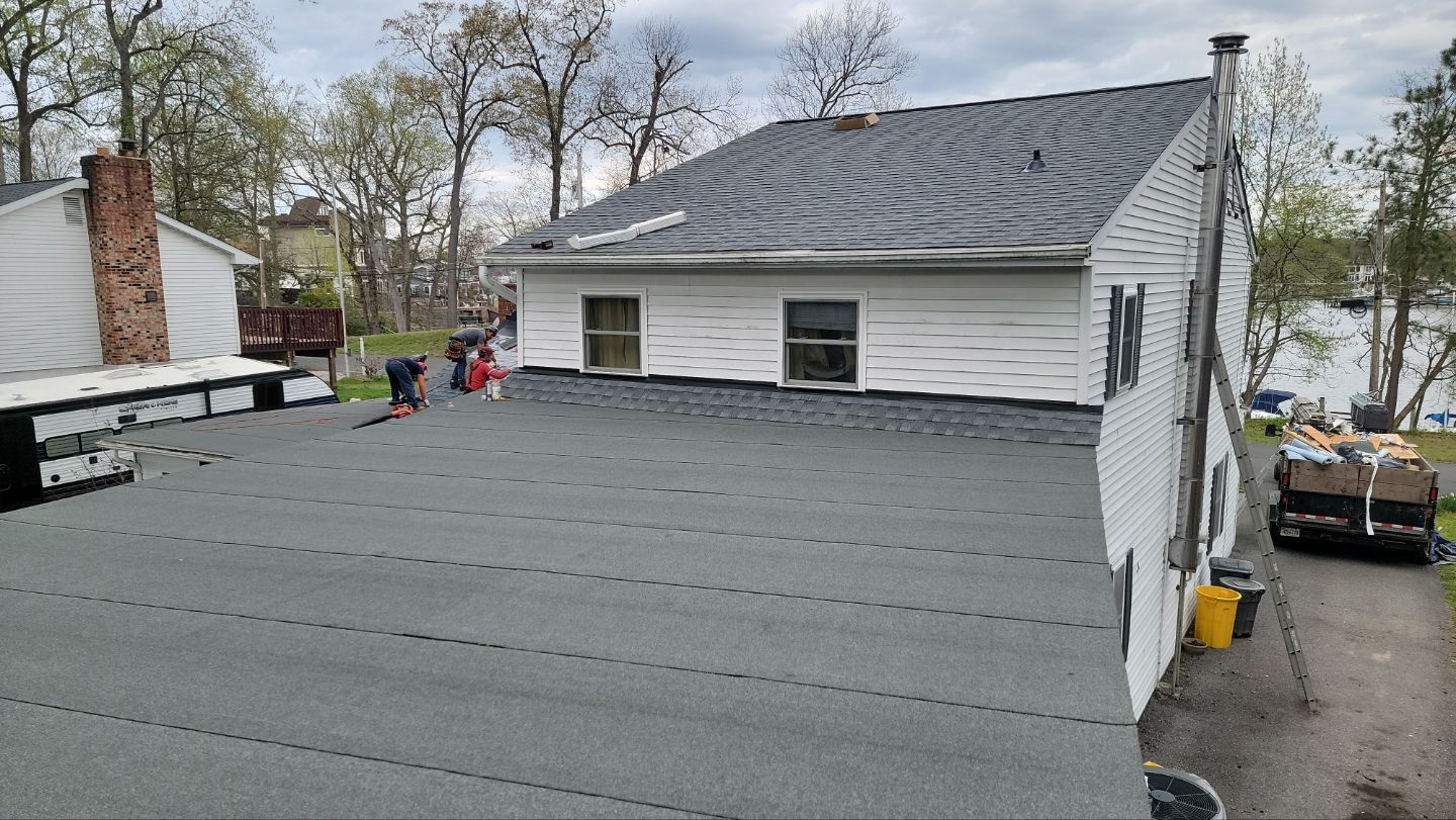 Roof Installation using GAF Timberline HDZ by ExteriorPros