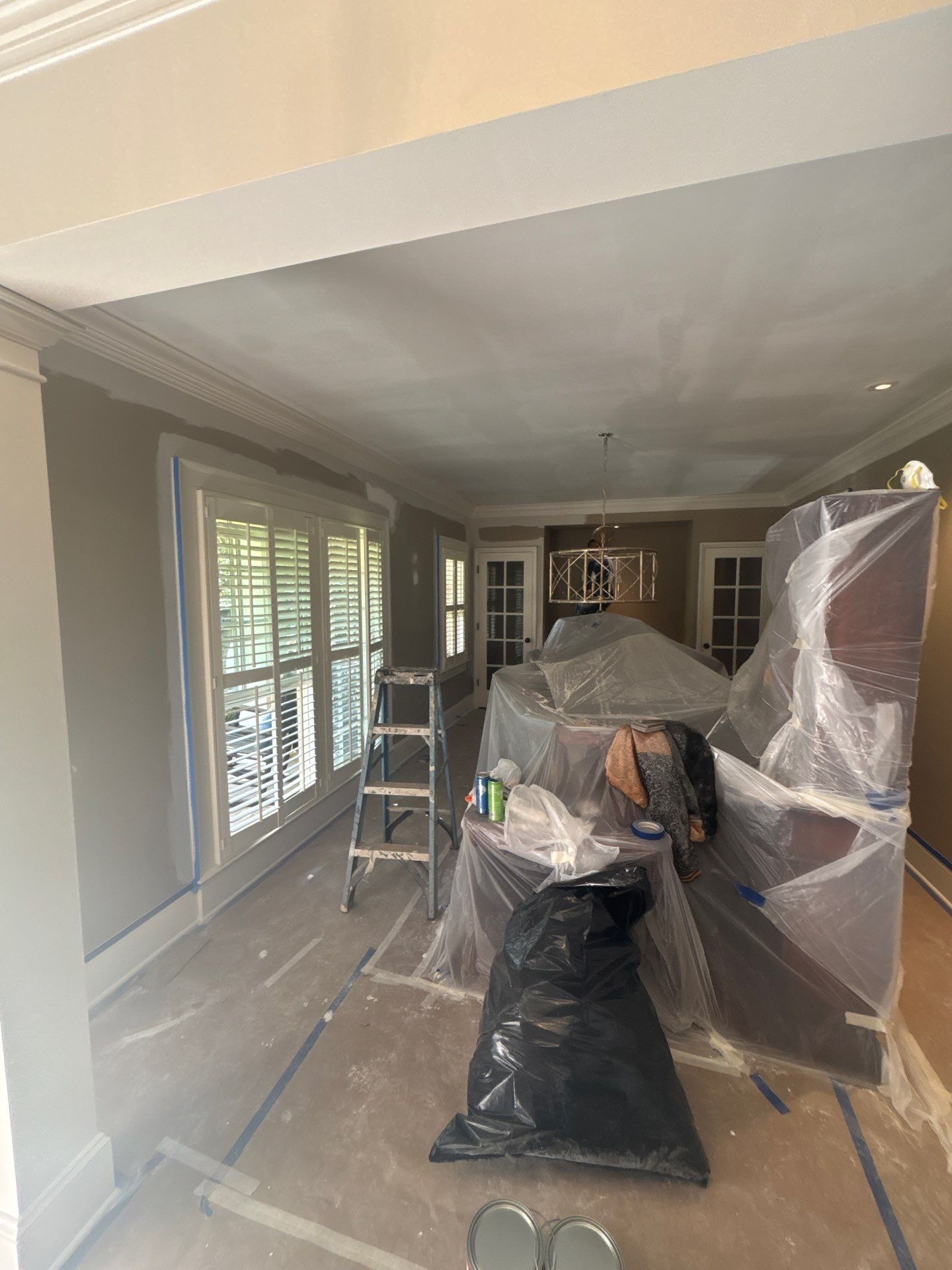 Interior Painting Project in Atlanta, GA by Nelson Exteriors 