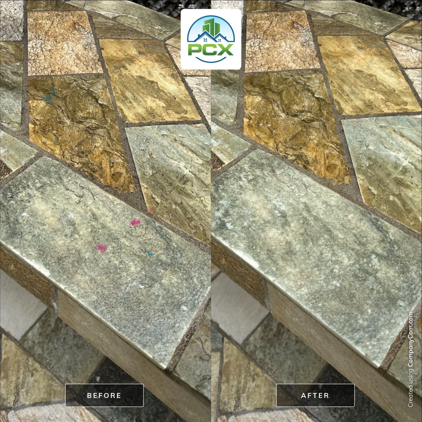 No chemical pressure wash by Property Cleaning Experts, LLC