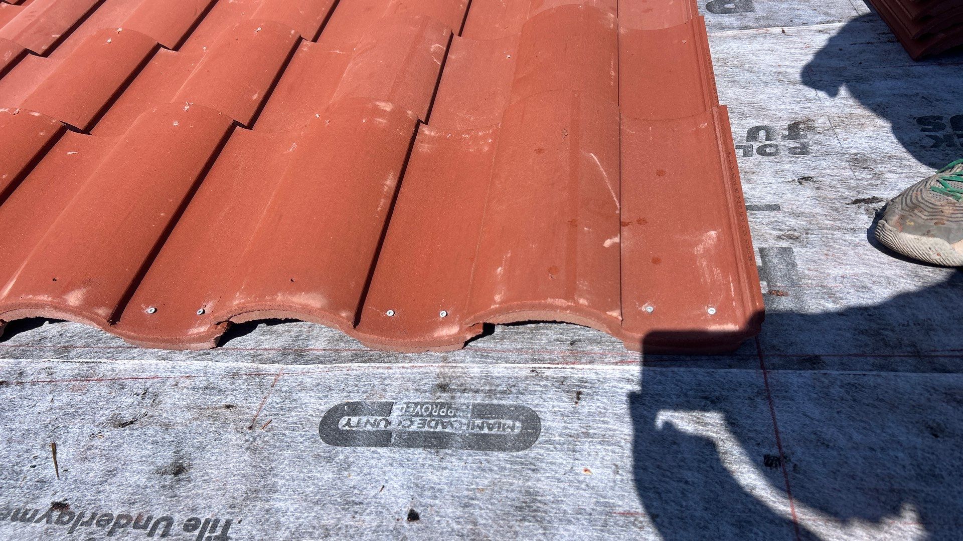 Commercial Tile Project  by Fiddlers Roofing