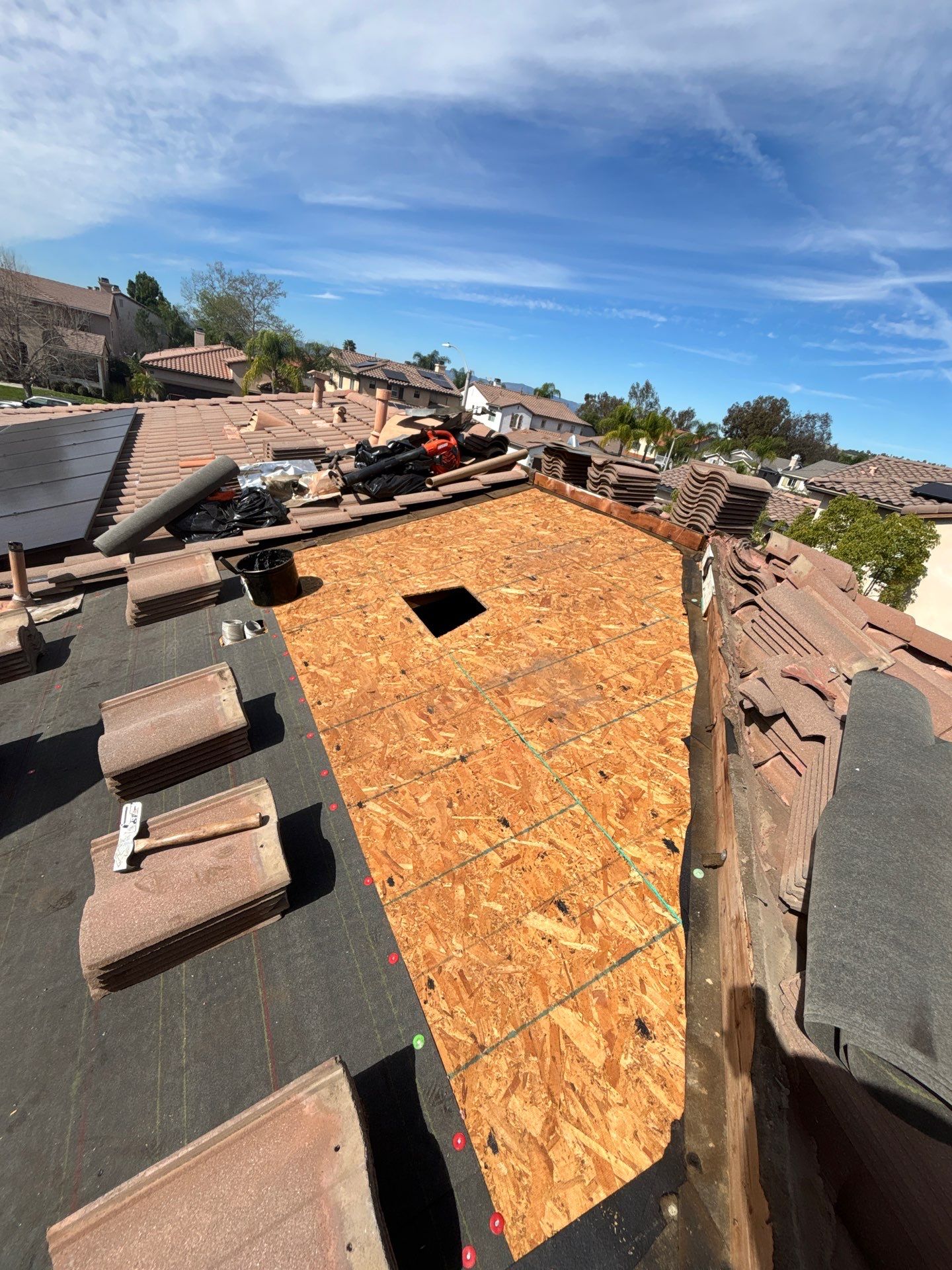 Comprehensive Tile Roof Lift and Lay for Murrieta Residence by Zenith Roofing Services