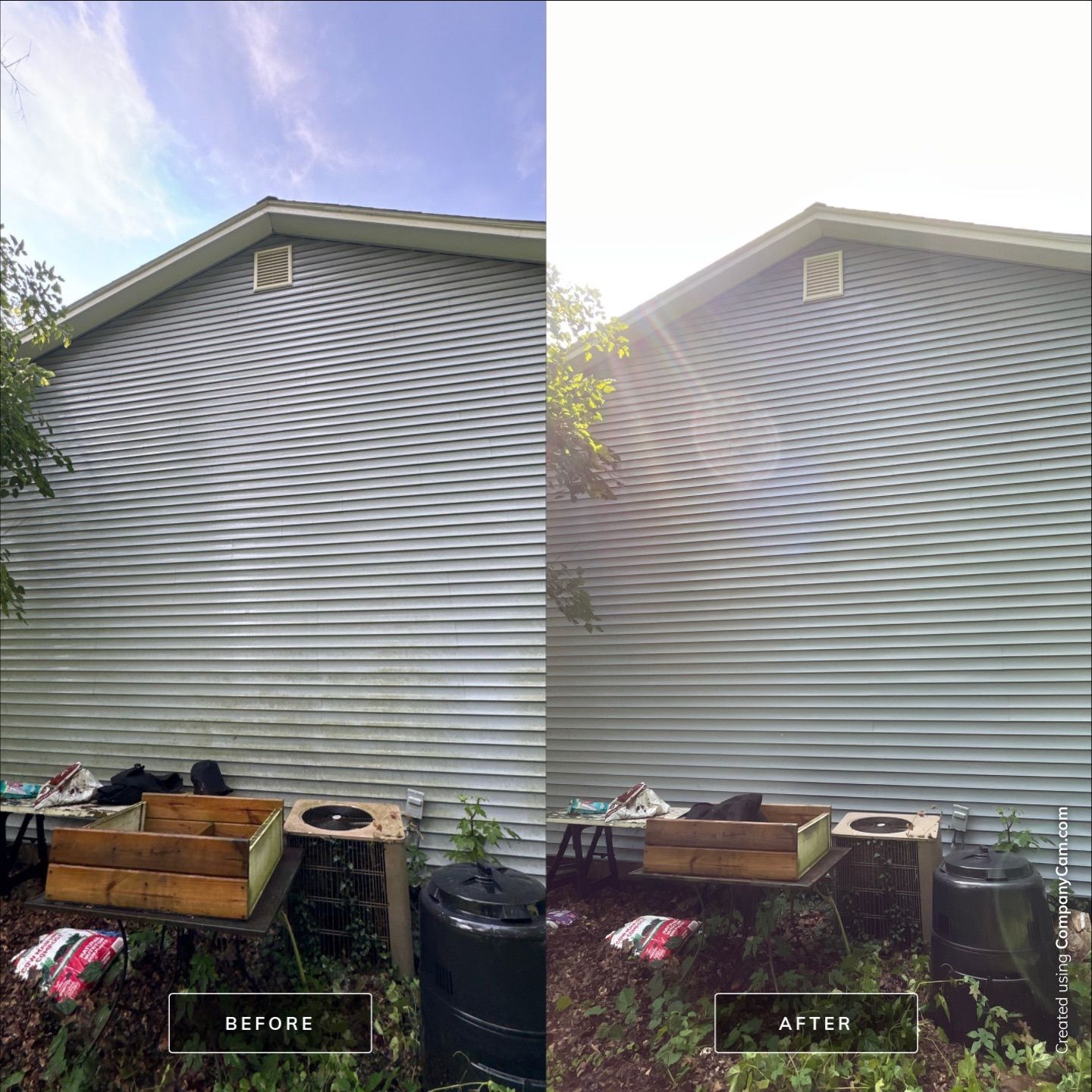 Project in Barrington by Simmons Power & Soft Washing