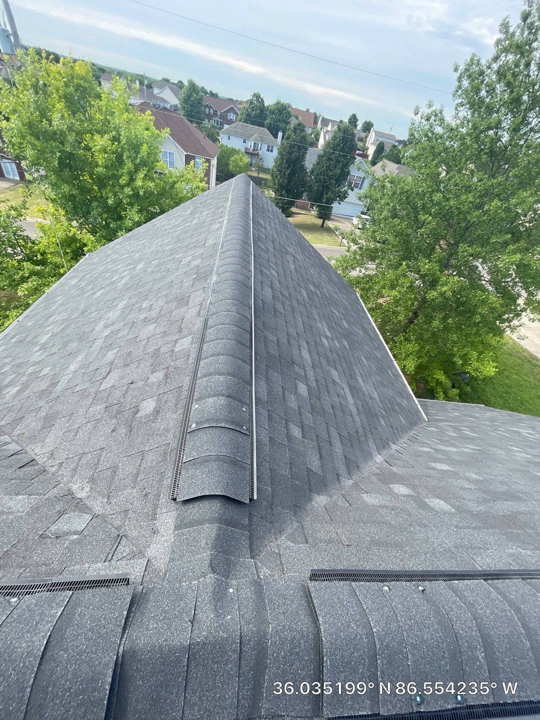 Insurance Paid for this New Owens Corning Oakridge Roofing System by Undersun Roofing 