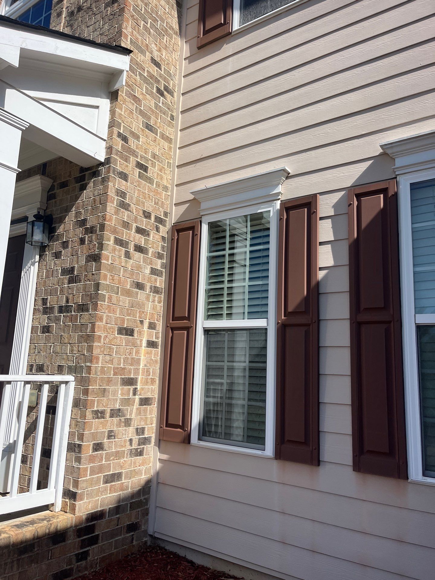 Window & Rotted Wood Replacement, Deck Stain, and Exterior Paint by Nelson Exteriors