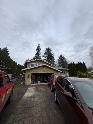 Residential Roof Repair in Progress in Port Orchard, WA