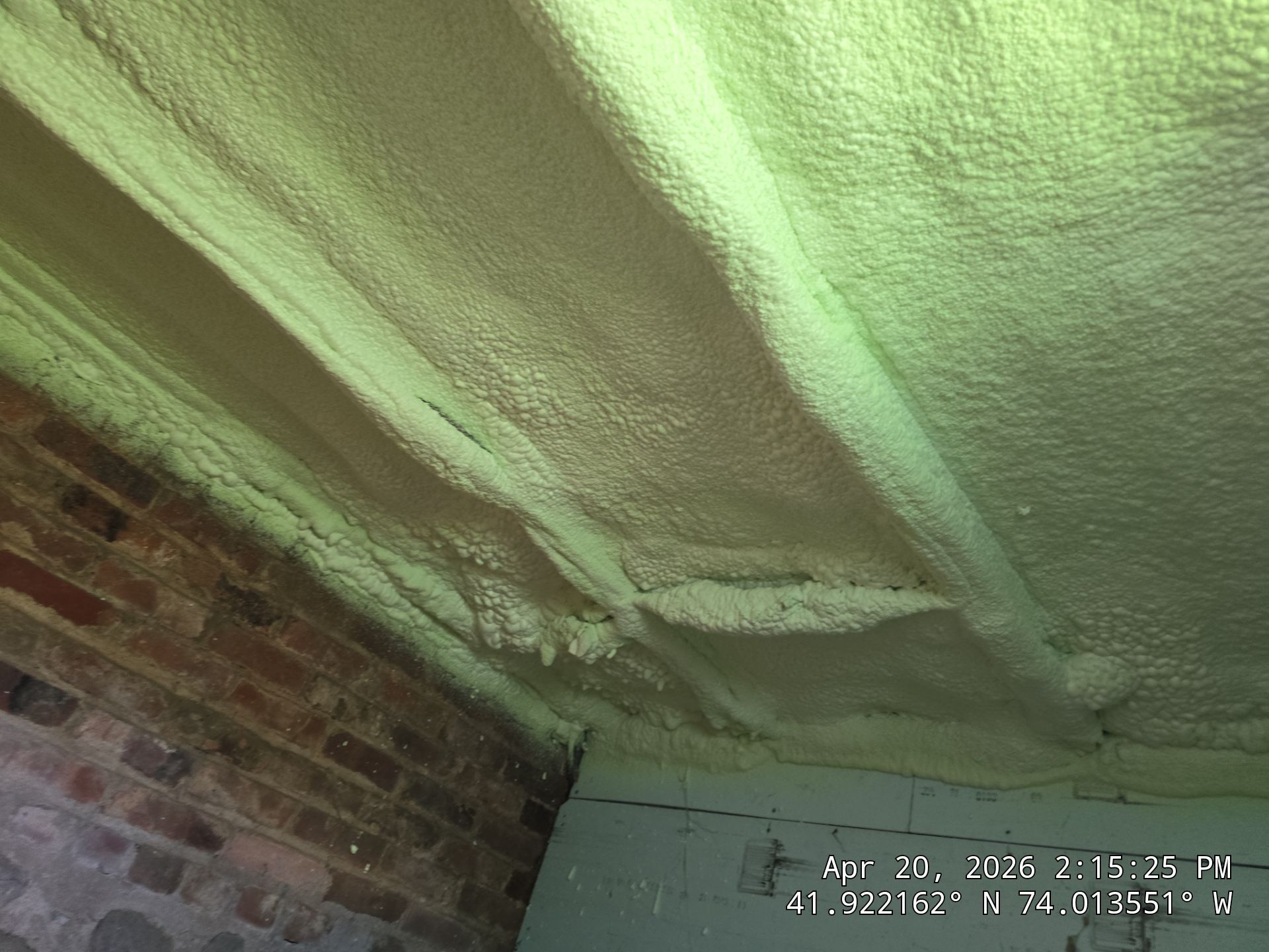 Attic Insulation using open cell spray foam by NYS Foam & Energy