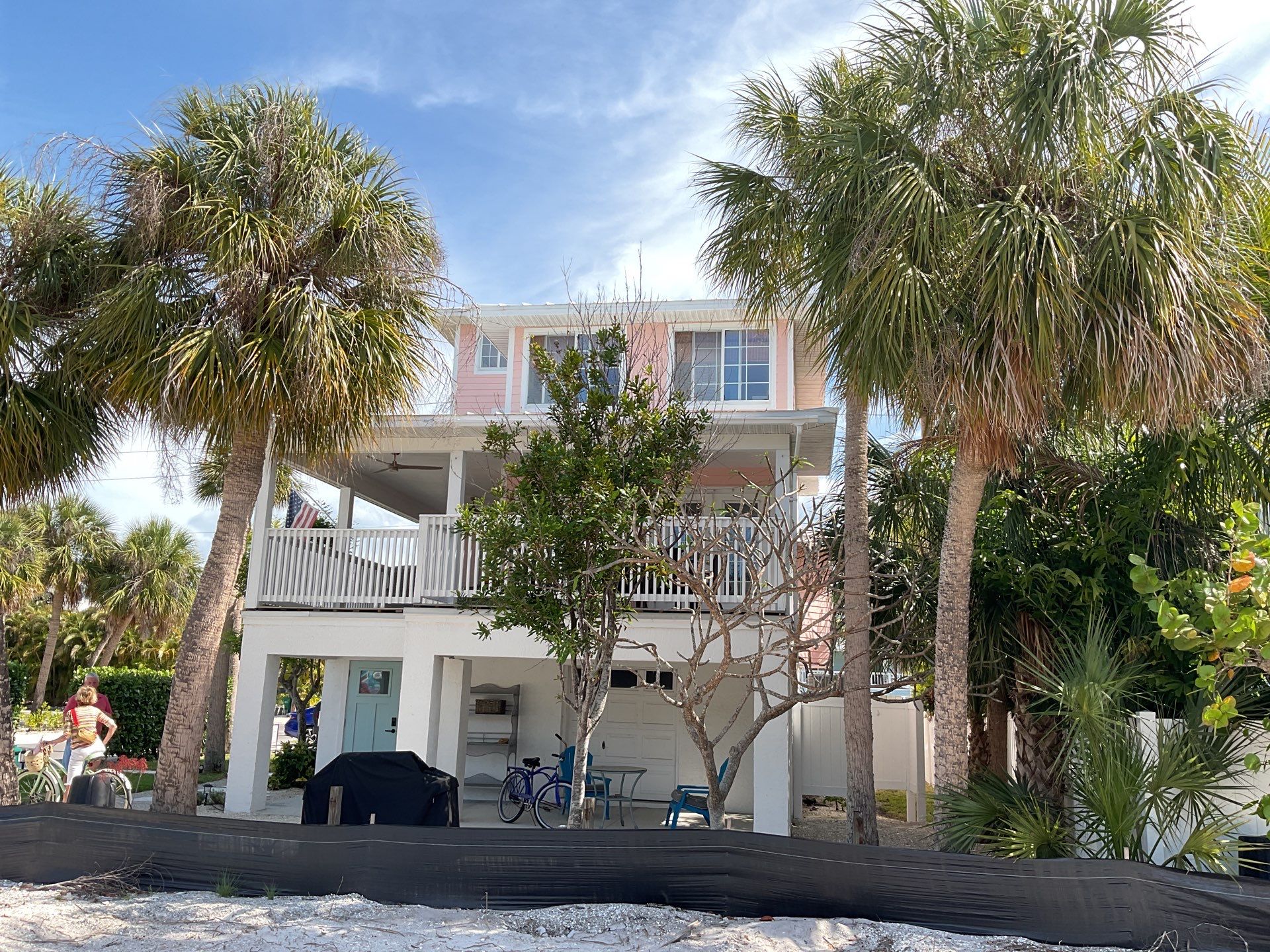Downspout Extension Project in Anna Maria by Gutter Professors
