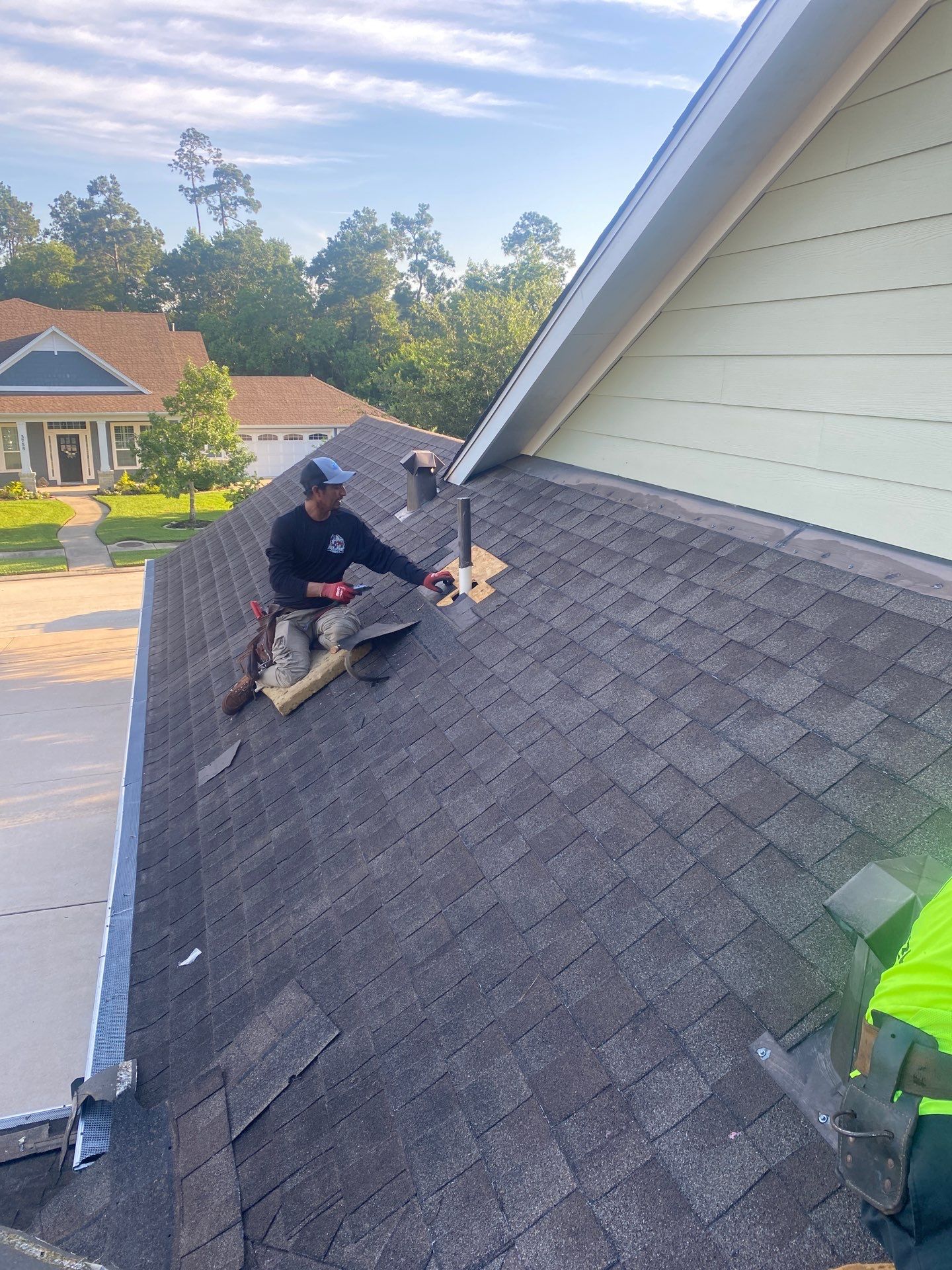 Residential Roofing Repair using Owen's Corning Duration (Lifetime) Shingles by Roof Repair Company