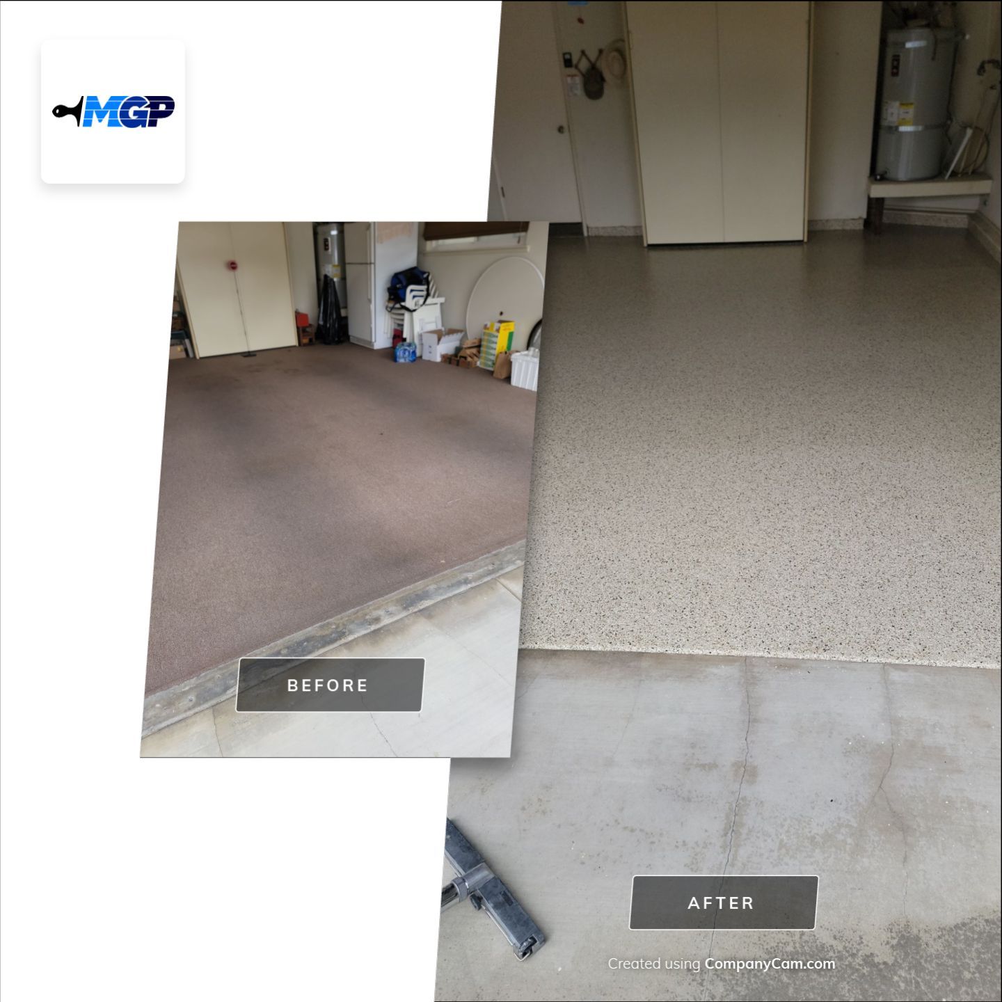 Amazing Garage make over by MGP Coatings