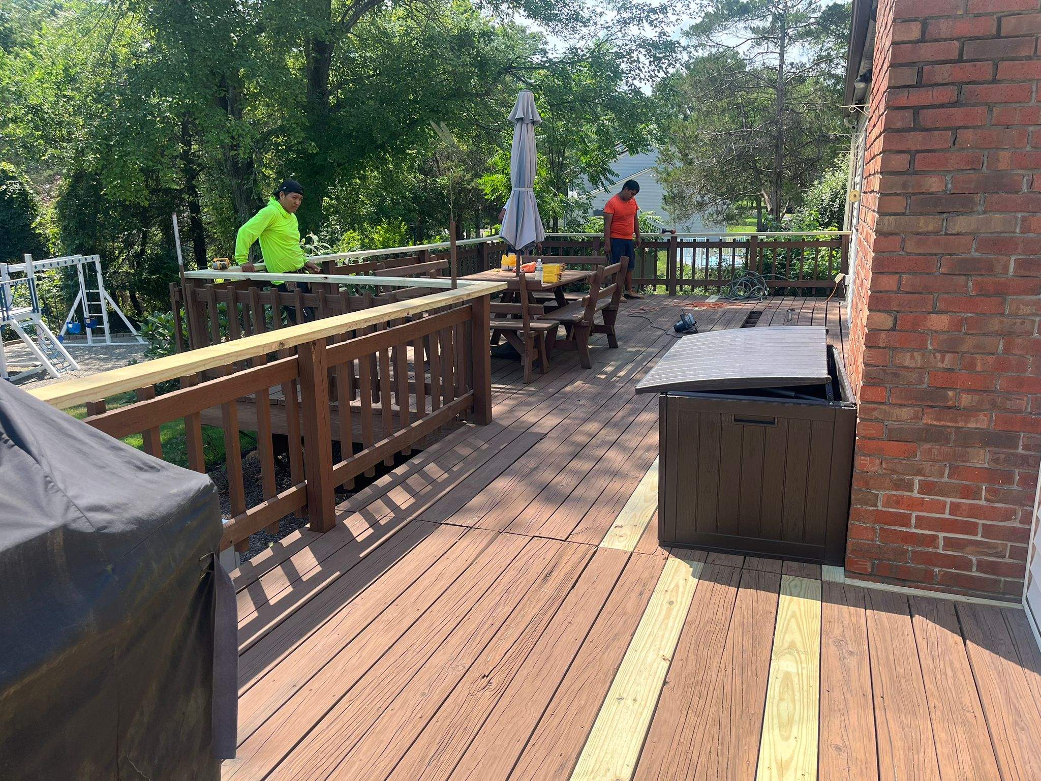 Deck Repair using Wood by Home Concepts Construction