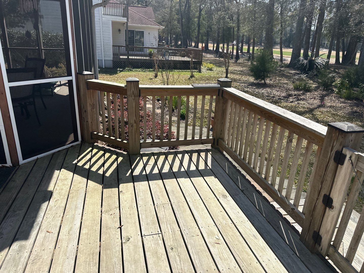 Weathered Deck using Wood Sealant by DuraSeal