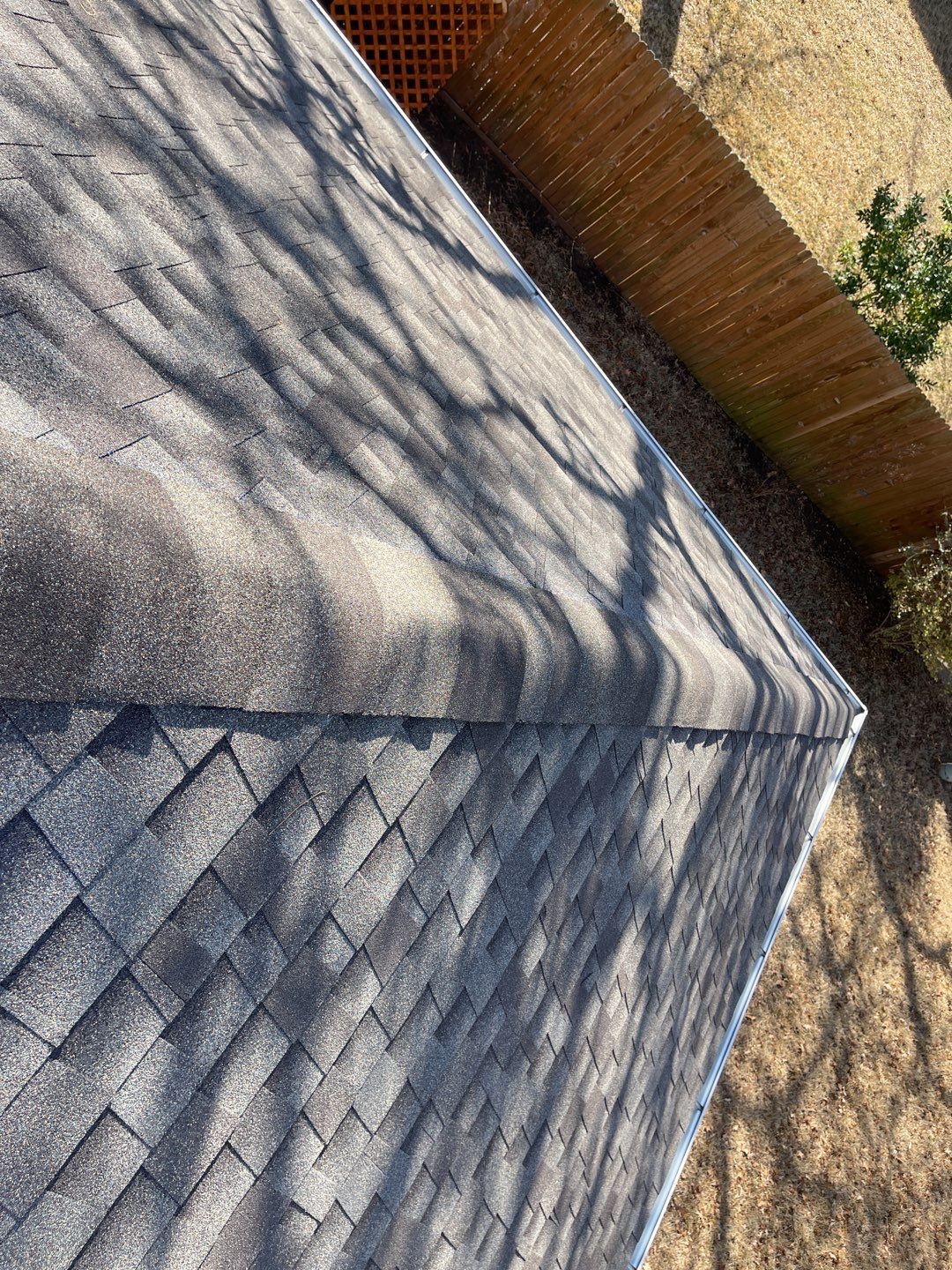 Major storm damage required full roof replacement along with other exterior repairs by First United Roofing & Construction