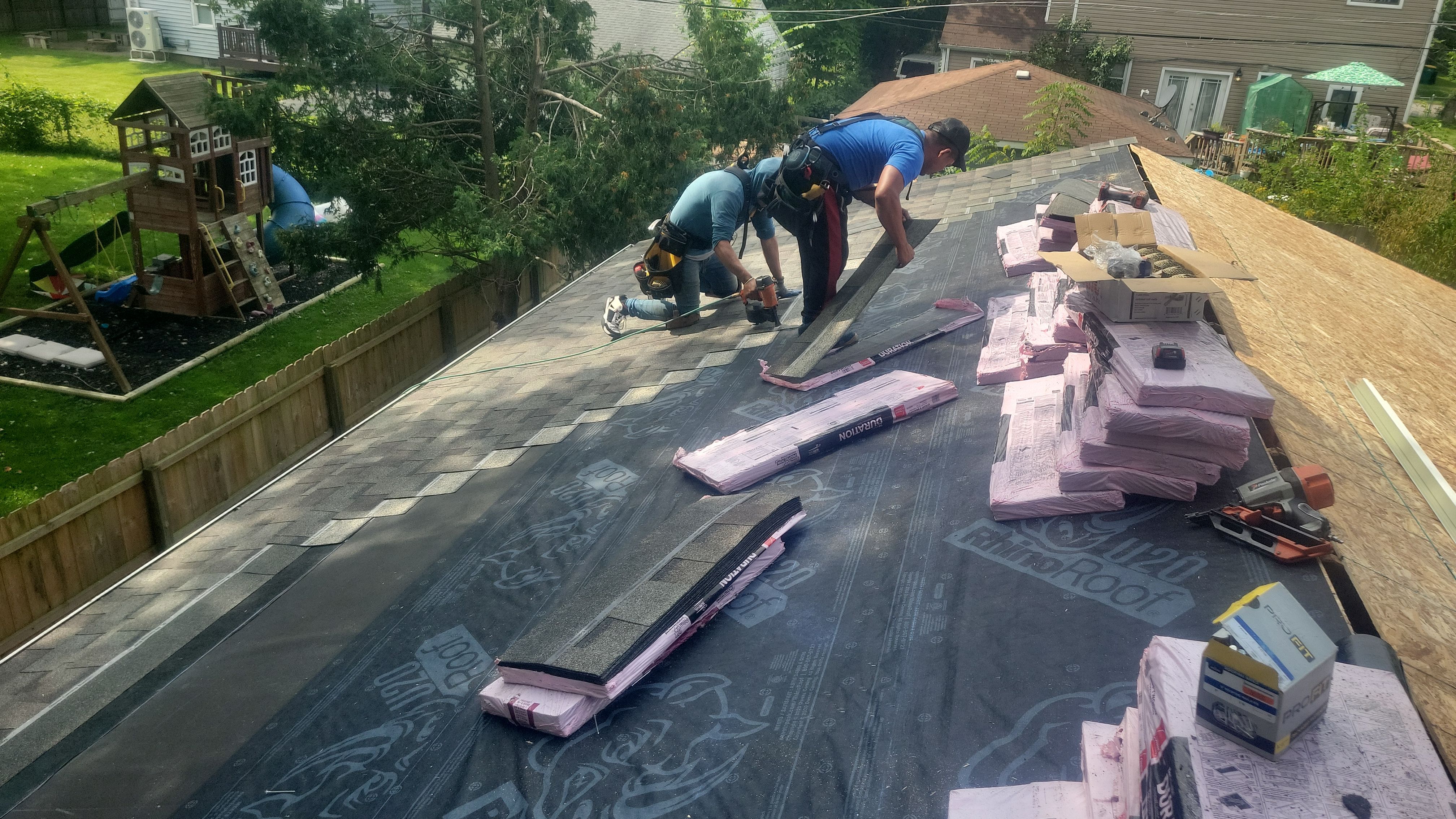 Roof Replacement using Owens Corning by 180 Contractors