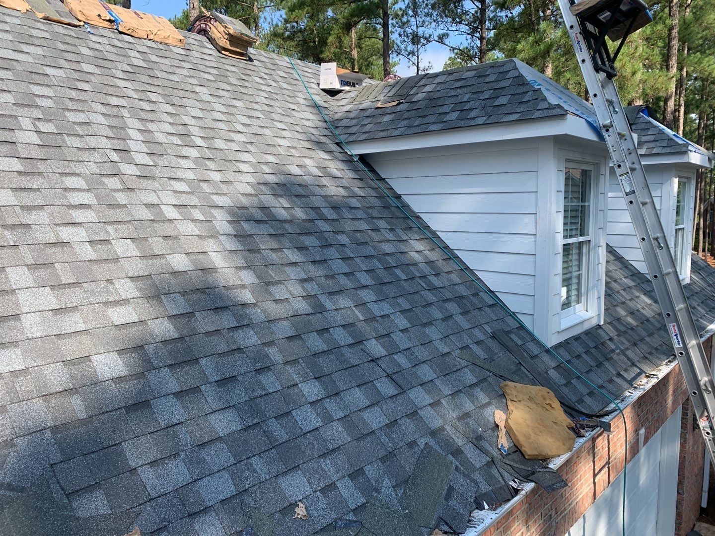 Hail Damaged Inspection / Repair / Re roof by American Roofing NC