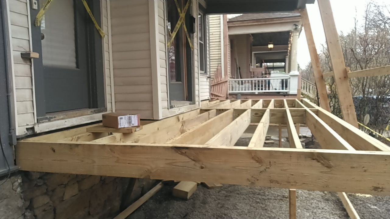 Porch by Ivy Lea Construction