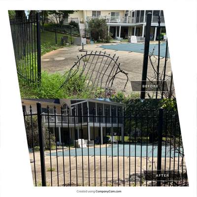 Traditional Iron Fence Replacement – Potomac, MD