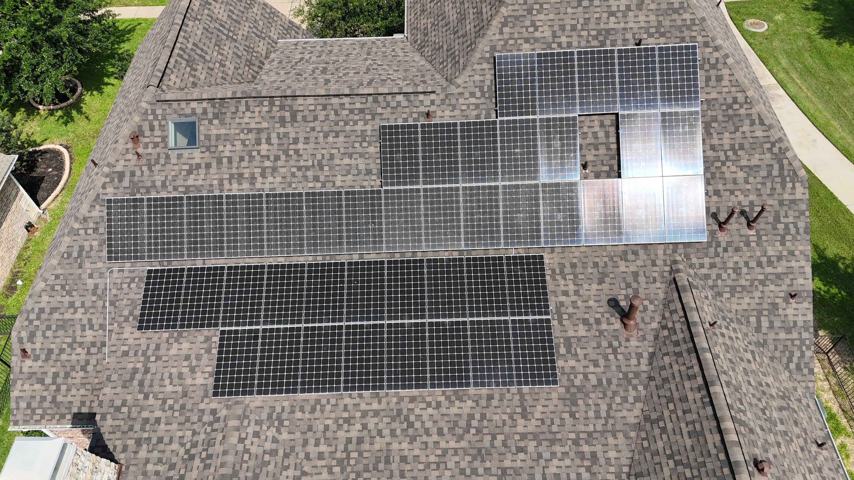 Residential Roofing Installation using IKO Dynasty by Core Four Roofing