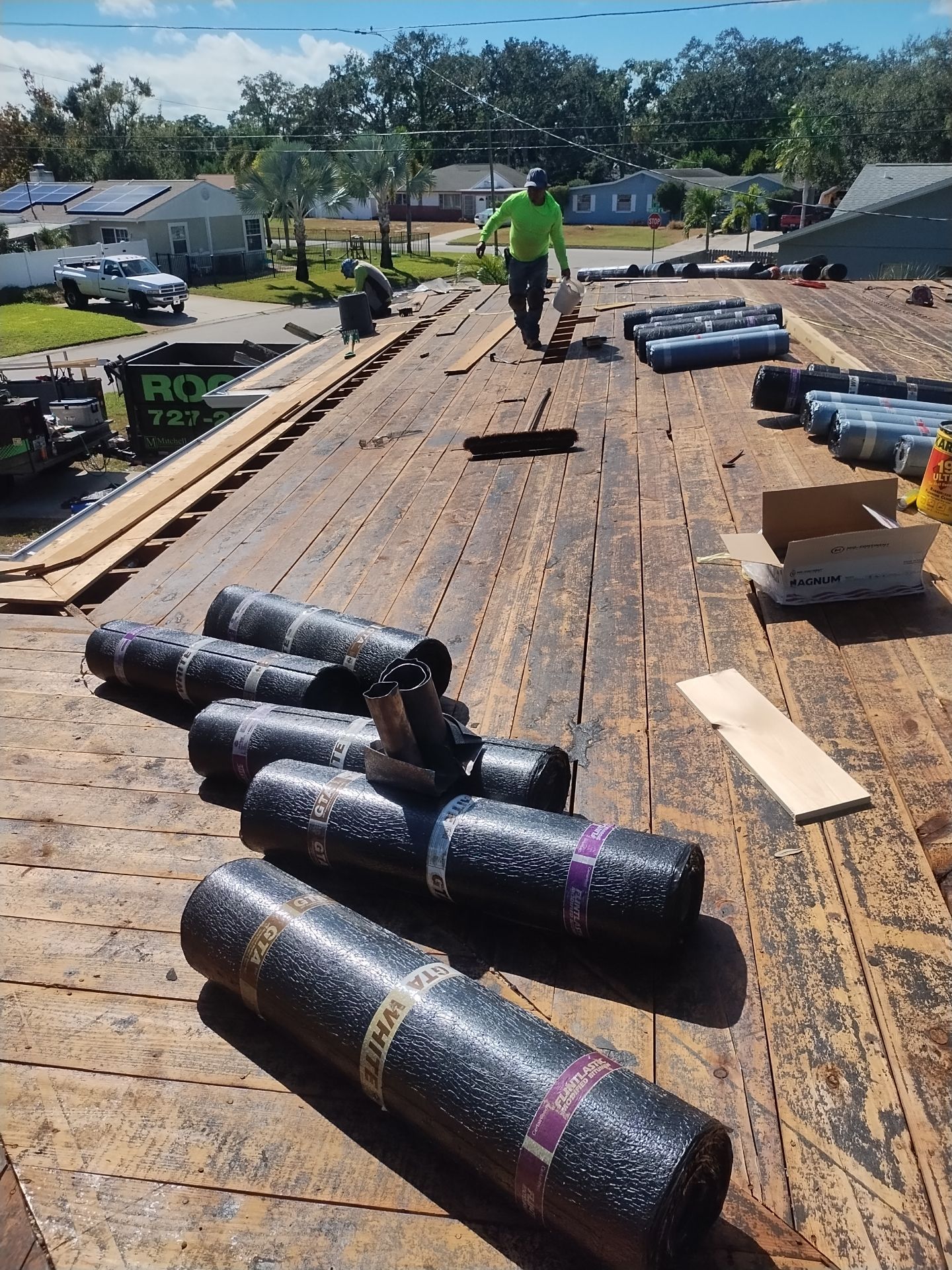 Project in St. Petersburg 33710 by Mitchell Roofing Company LLC