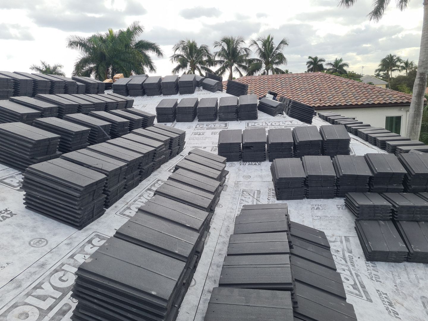 Residential Roofing Installation using Eagle Roofing Tile by BLUES BROTHERS ROOFING