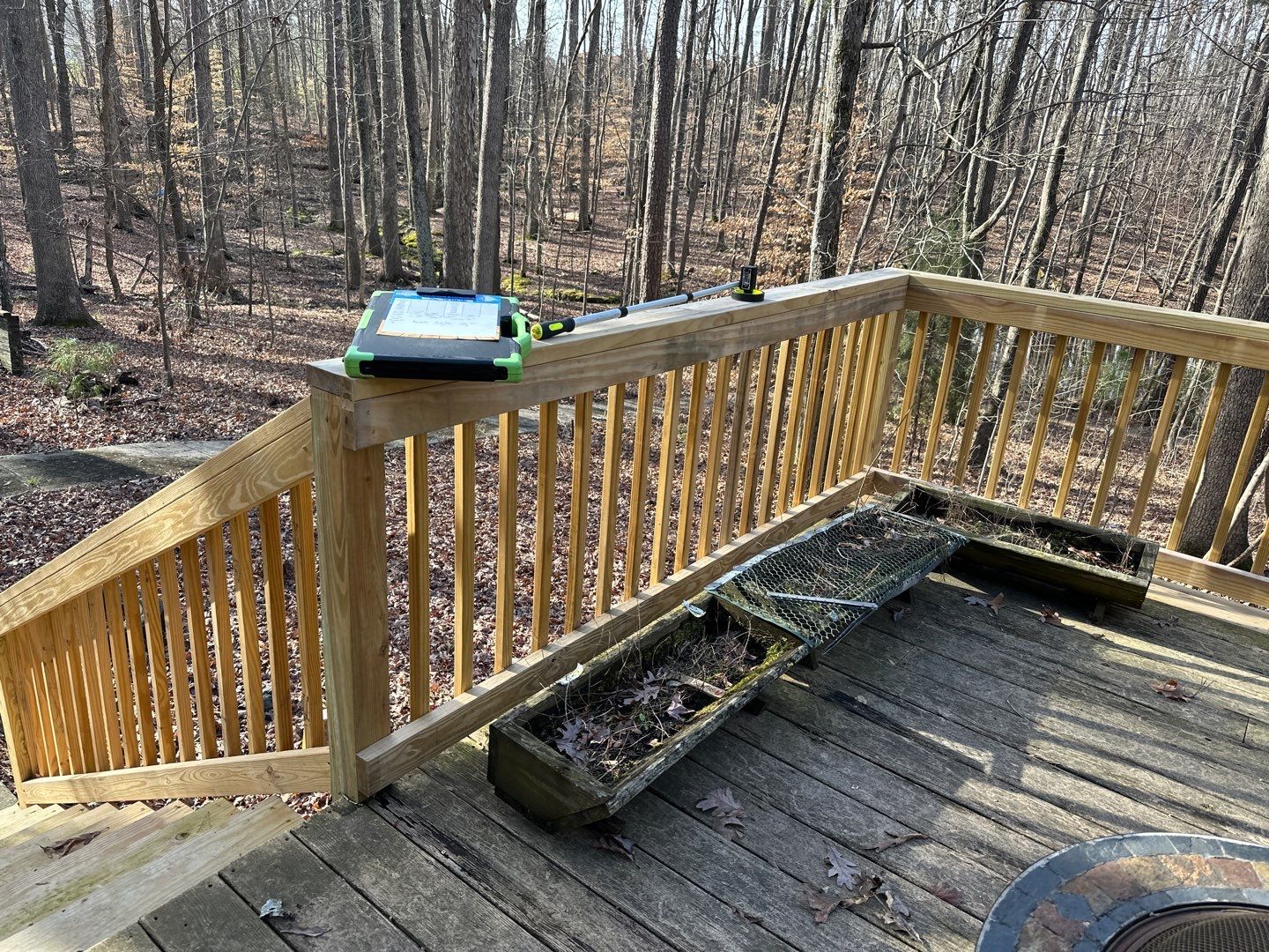 Weathered Deck using Wood Sealant by DuraSeal