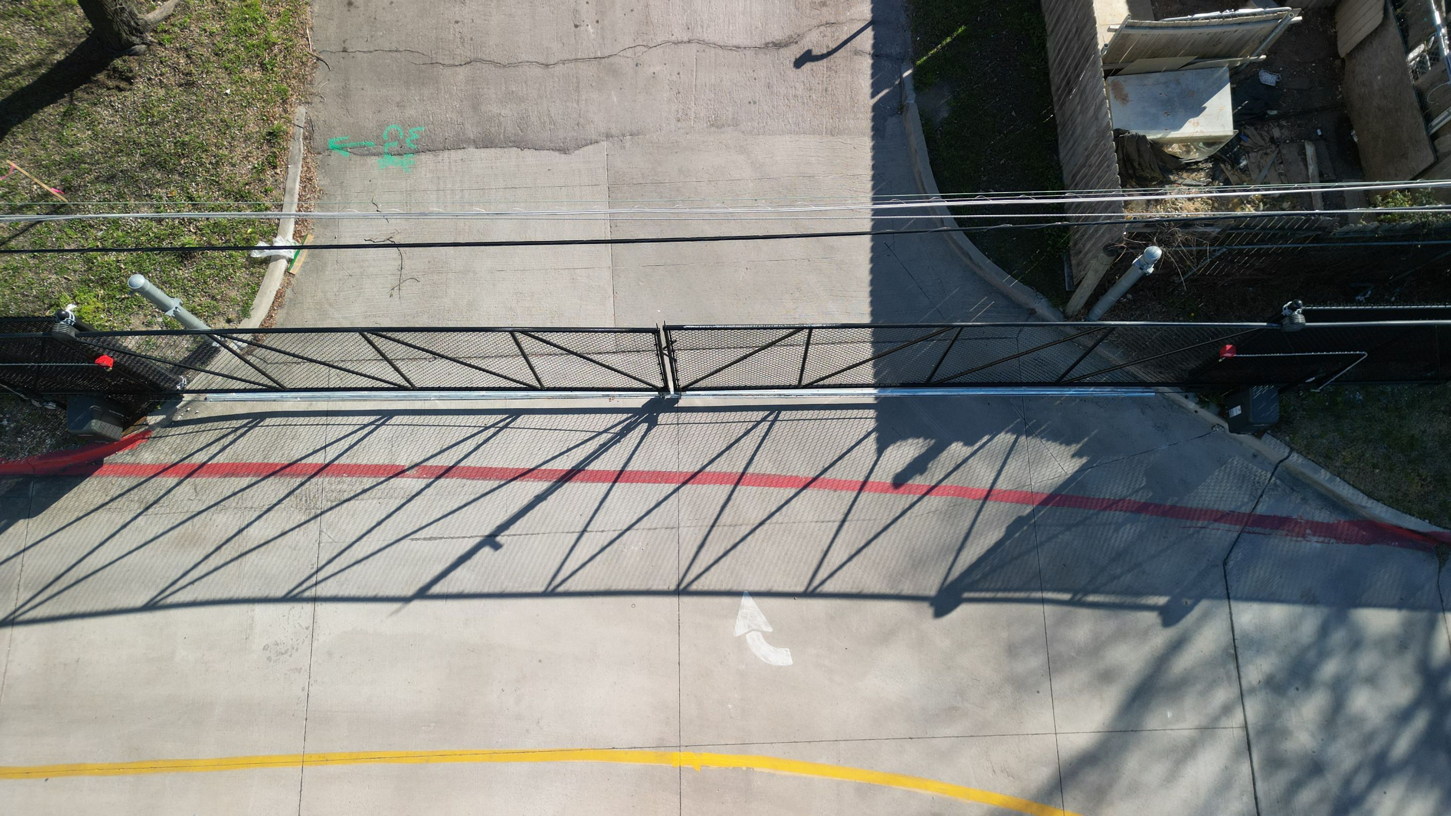 Commercial Fencing - Black vinyl coated Chain link Fence by 3:16 Roofing and Construction