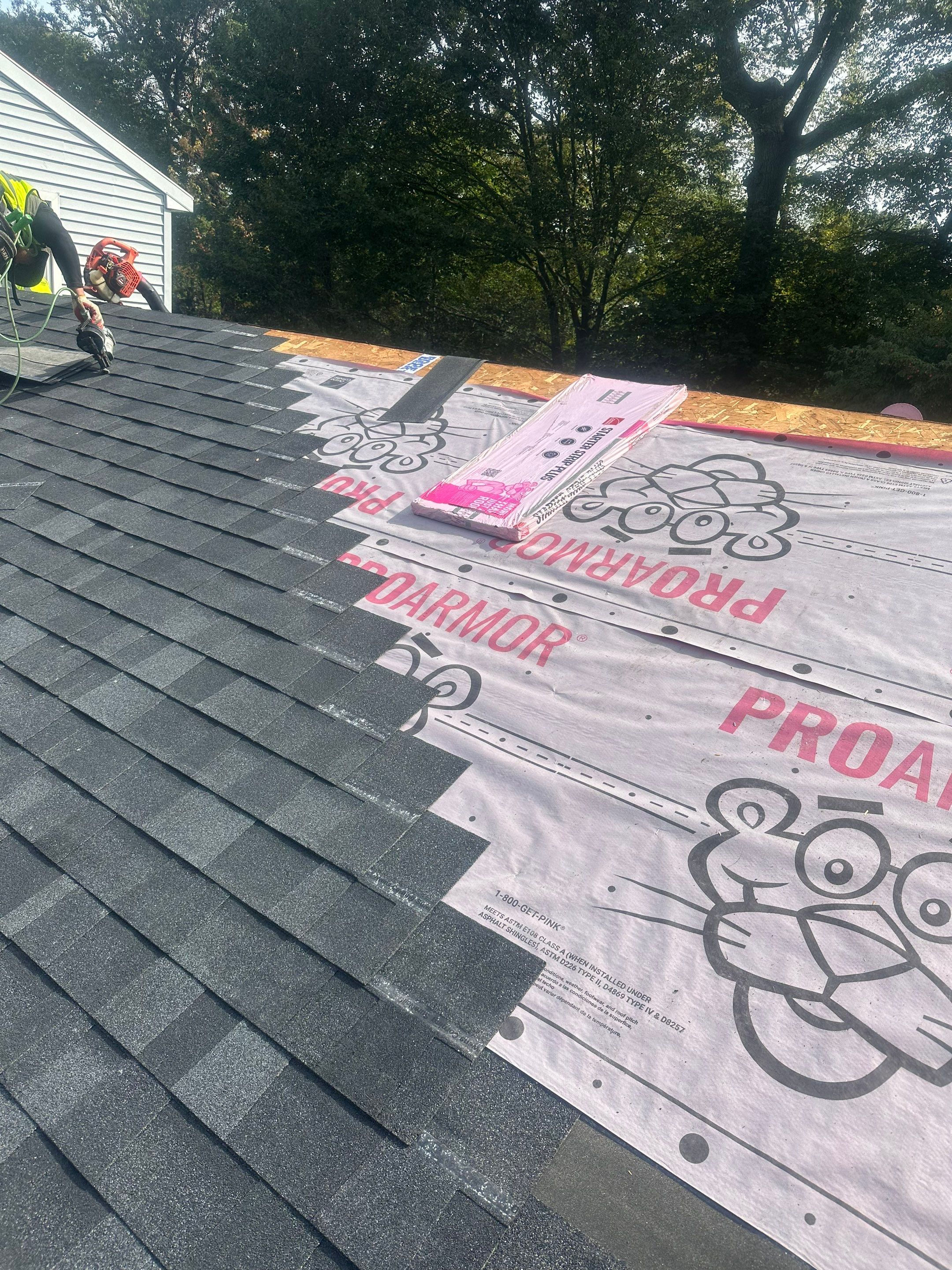 Owens Corning Duration: Onyx Black in Bristol by Golden Shield Roofing