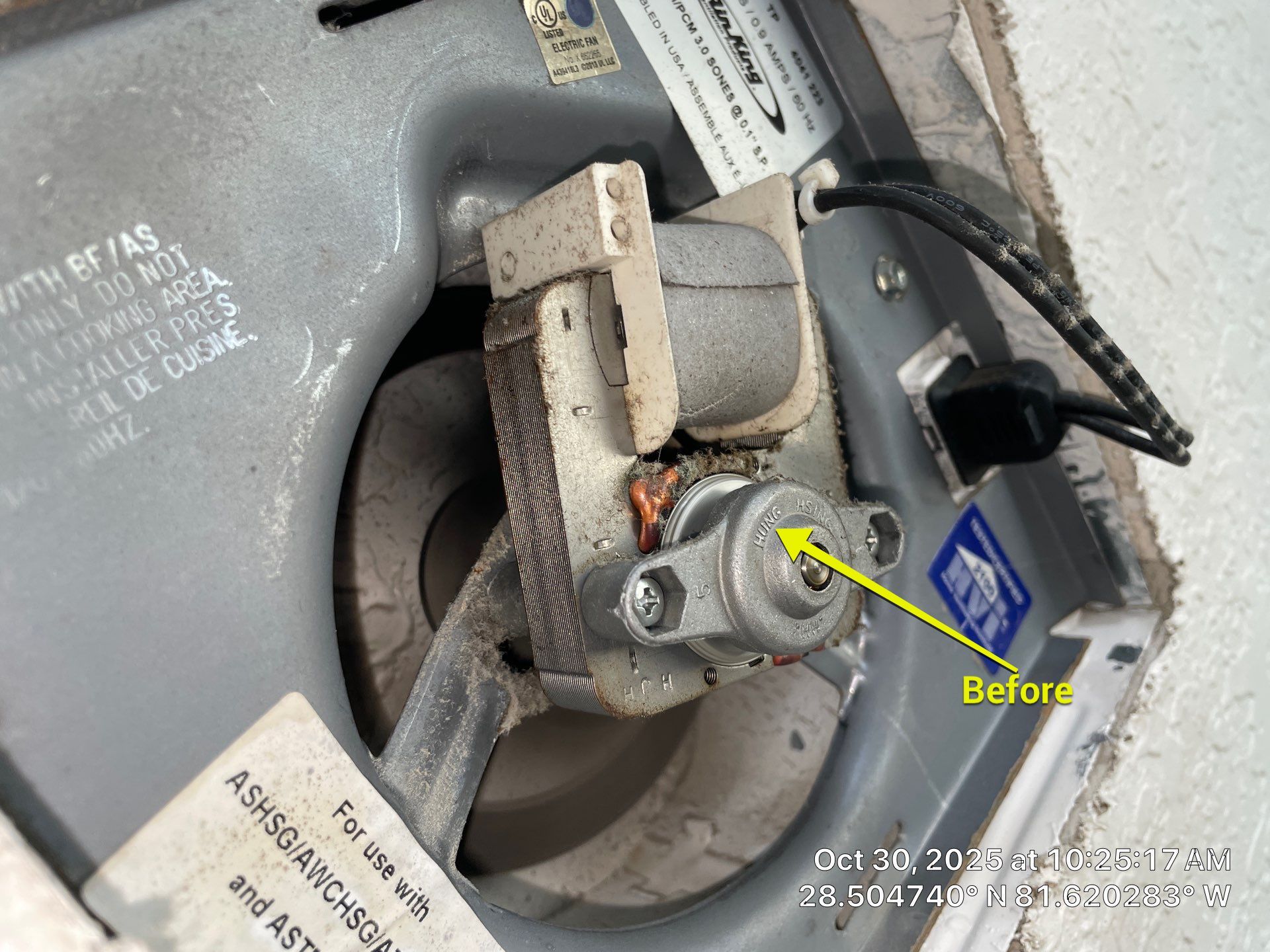 Dryer Vent and Bathroom Exhaust Fan Cleaning in Winter Garden by Hygienic Air, Inc