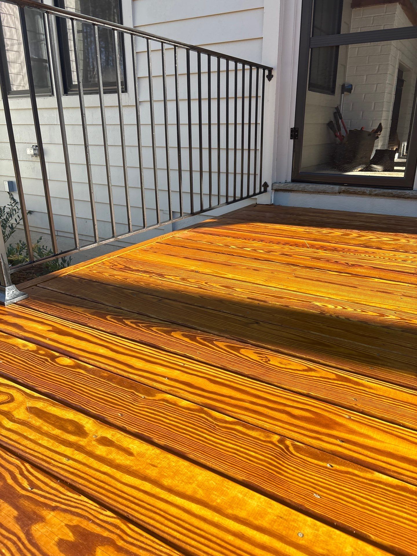 Wood Deck and Concrete using Wood and Concrete Sealant by DuraSeal