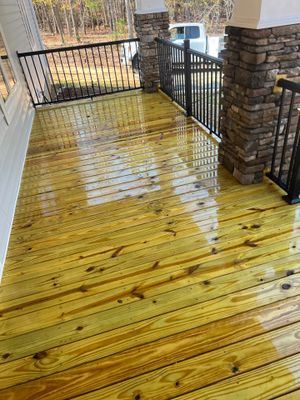 New Deck using Wood Sealant
