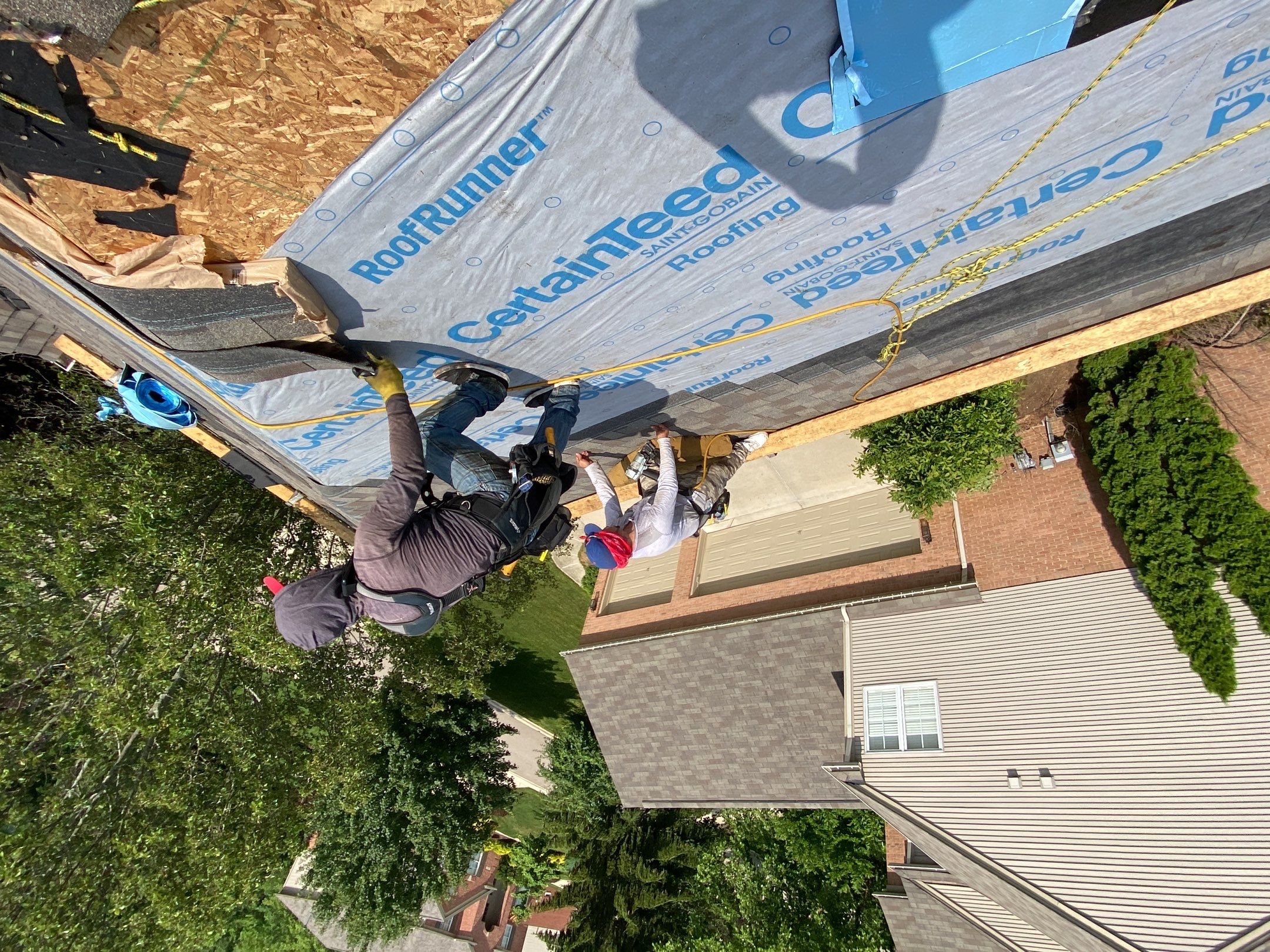 Roof Replacement using CertainTeed Landmark by 180 Contractors