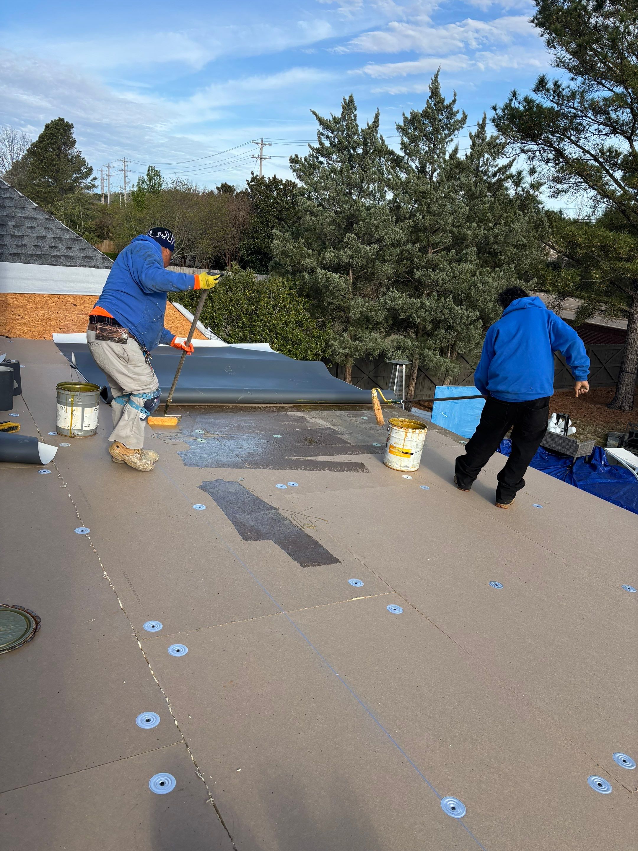Germantown Roof Replacement Featuring GAF Timberline HDZ Shingles and New Gutter System in Germantown by Revival Roofing Services