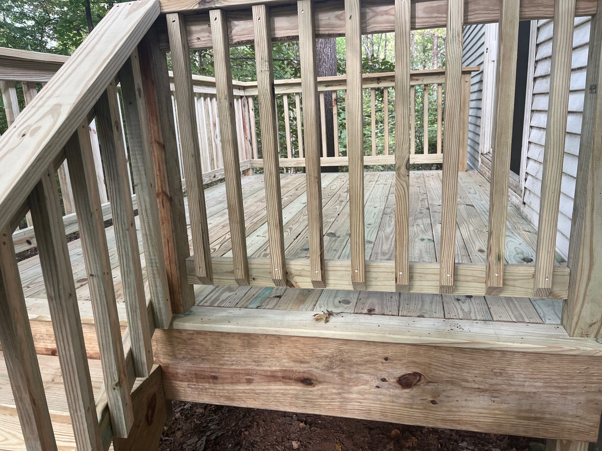 Deck Remodel by Skilled Construction LLC
