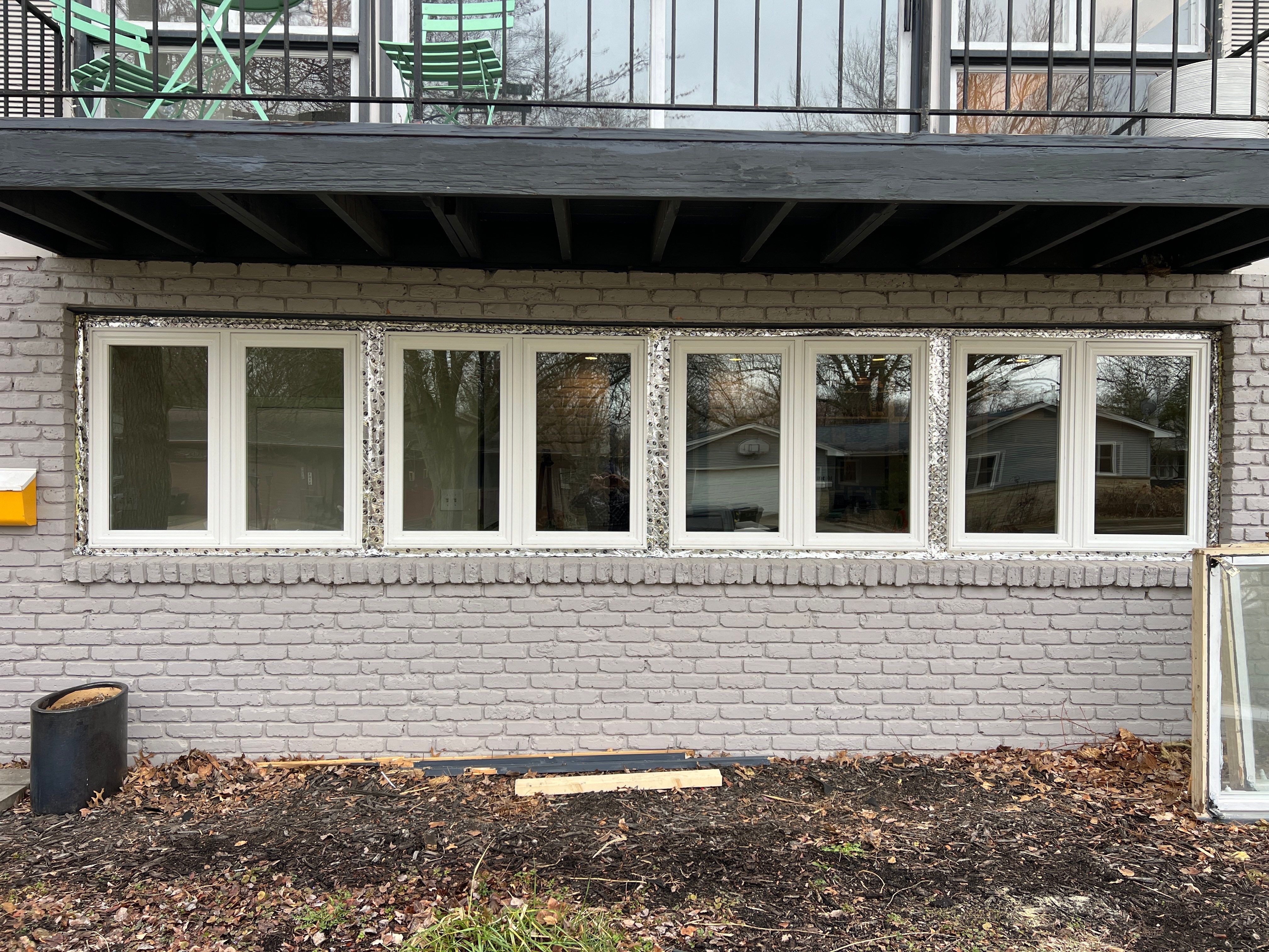 Window Installation using Pella 250 series vinyl window by United Windows and Siding LLC