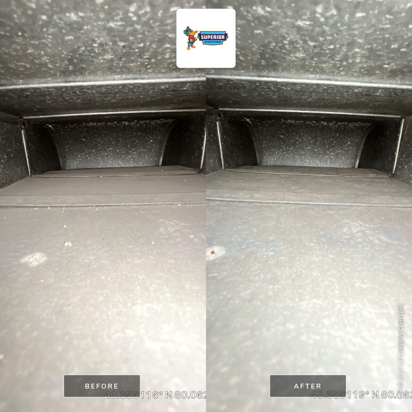 Air Duct Cleaning With a Vacuum Truck in Upper St. Clair, PA by Superior Air Duct Cleaning