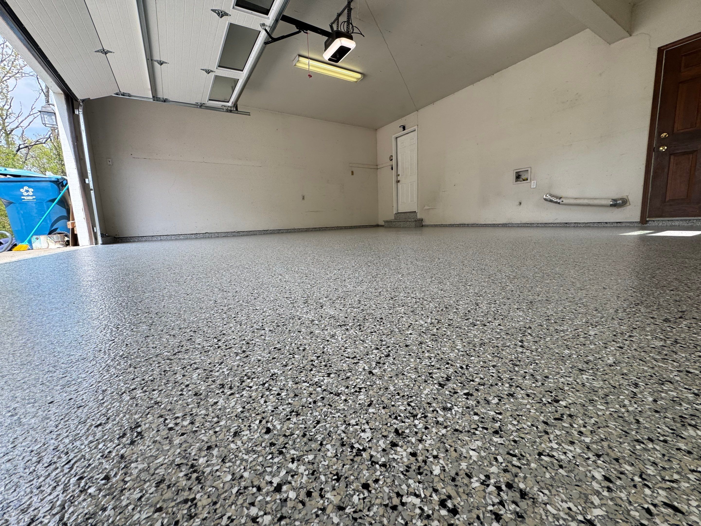 Cabin Fever Garage Floor Coating by Level 10 Coatings