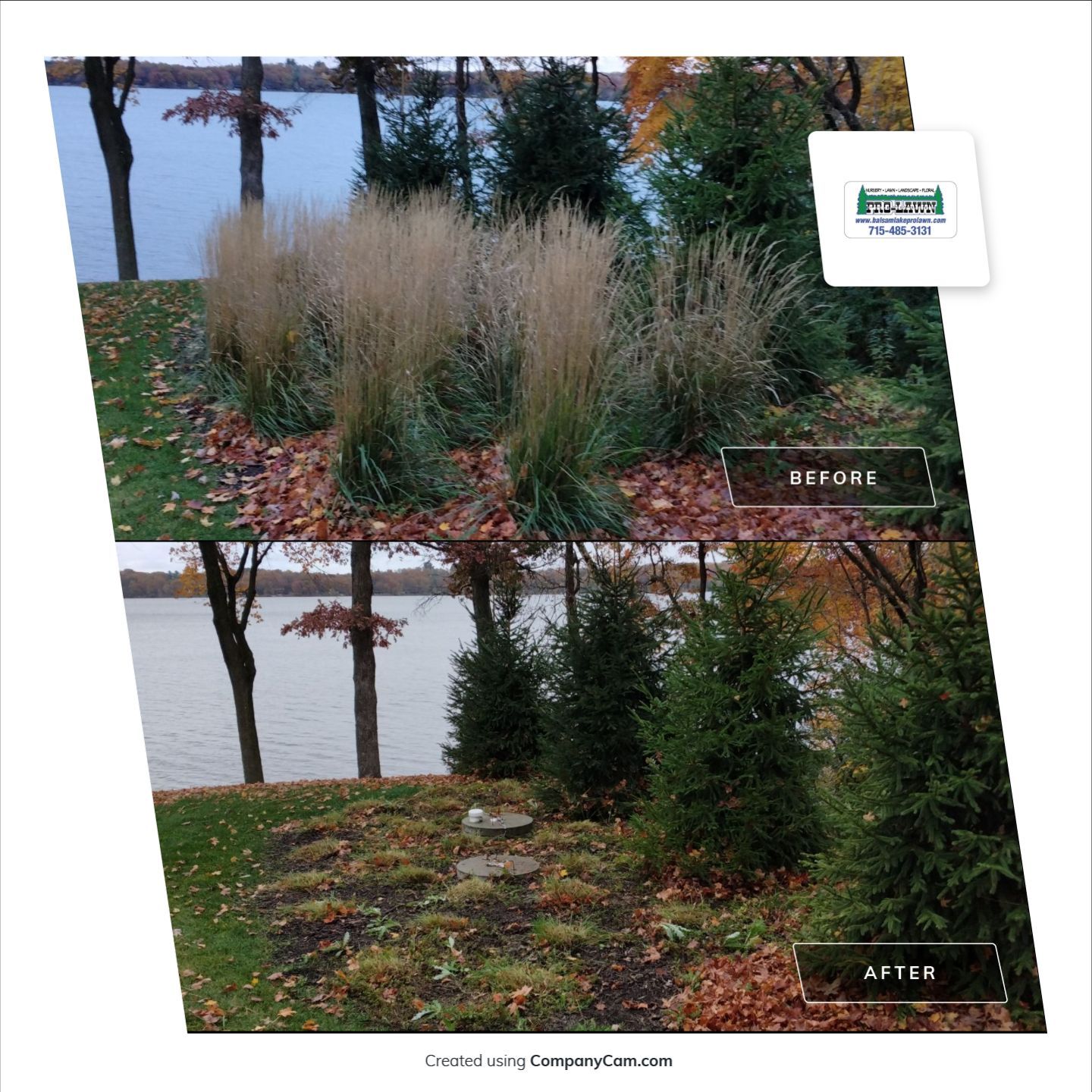 Project in St Croix Falls by Balsam Lake Pro Lawn