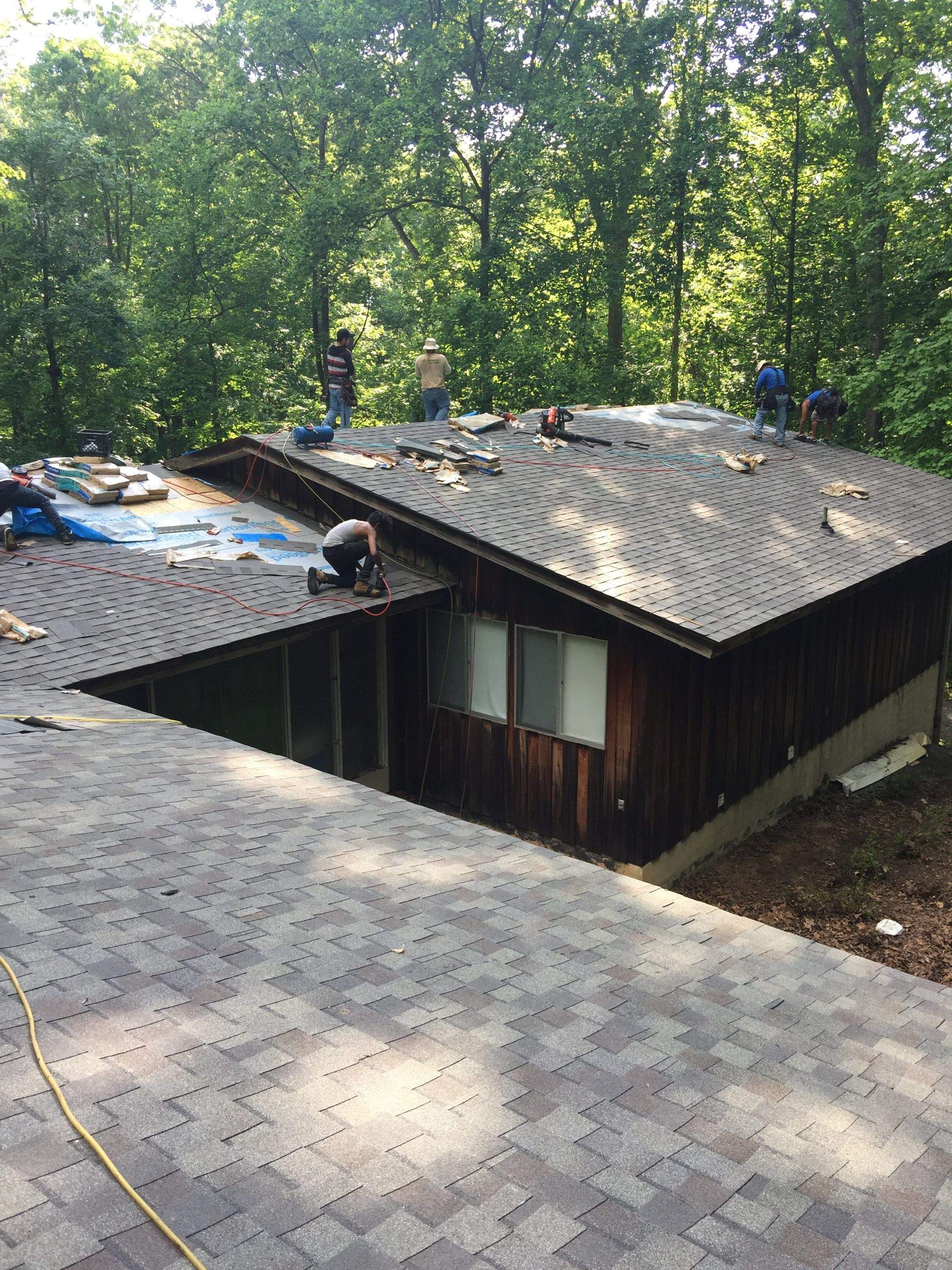Residential Roofing Installation using CertainTeed Shingles by Alpha Design Services