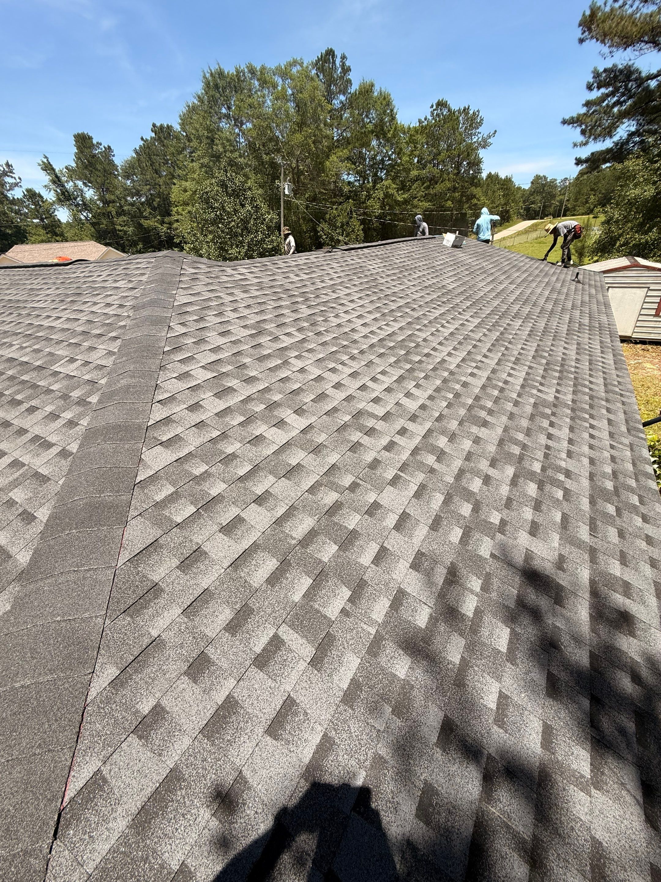 Full Architectural Shingle Roof Replacement Following Storm Damage in Wiggins by Frontline Roofing