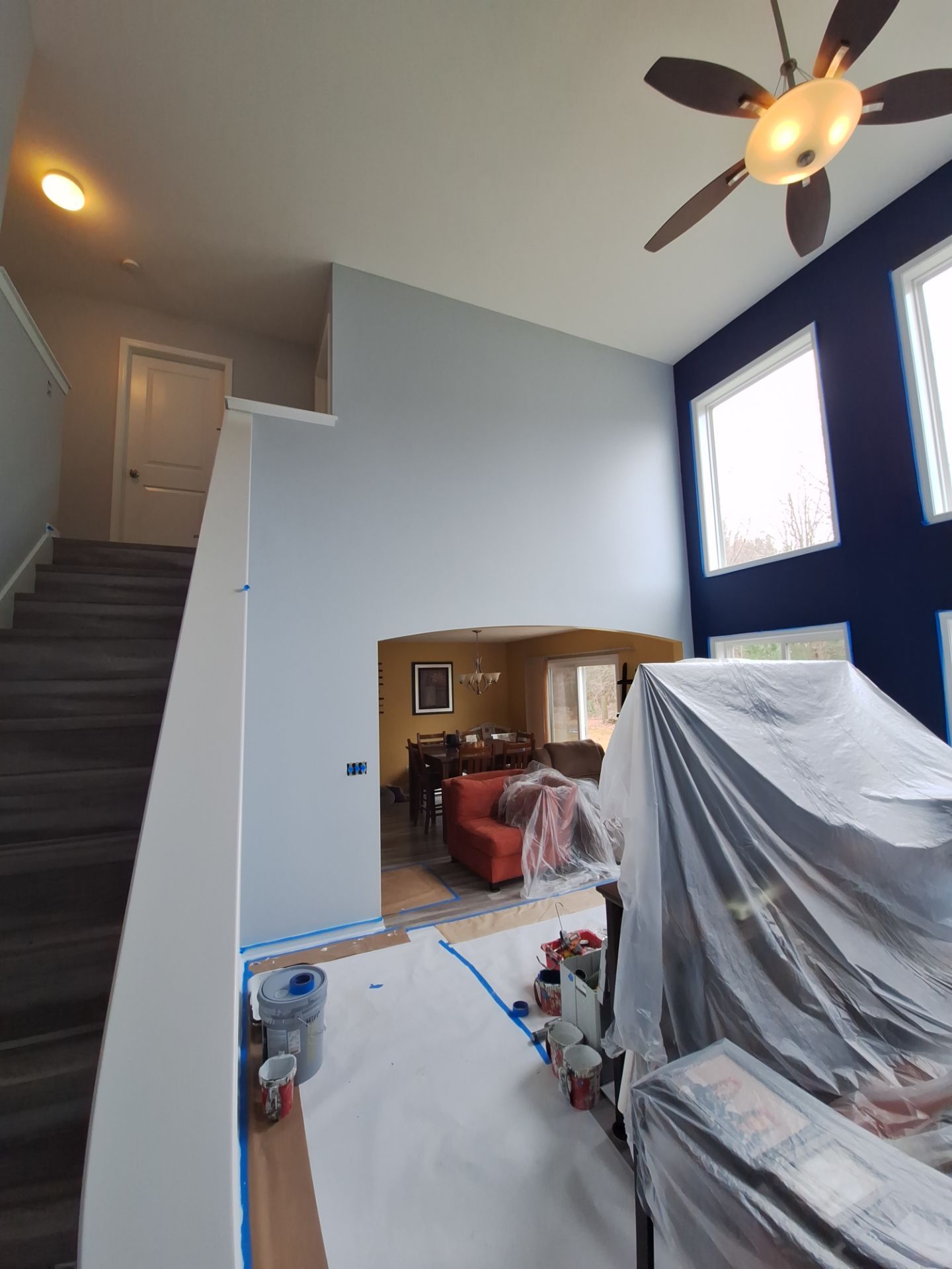 Main floor color change by Gordon Painting