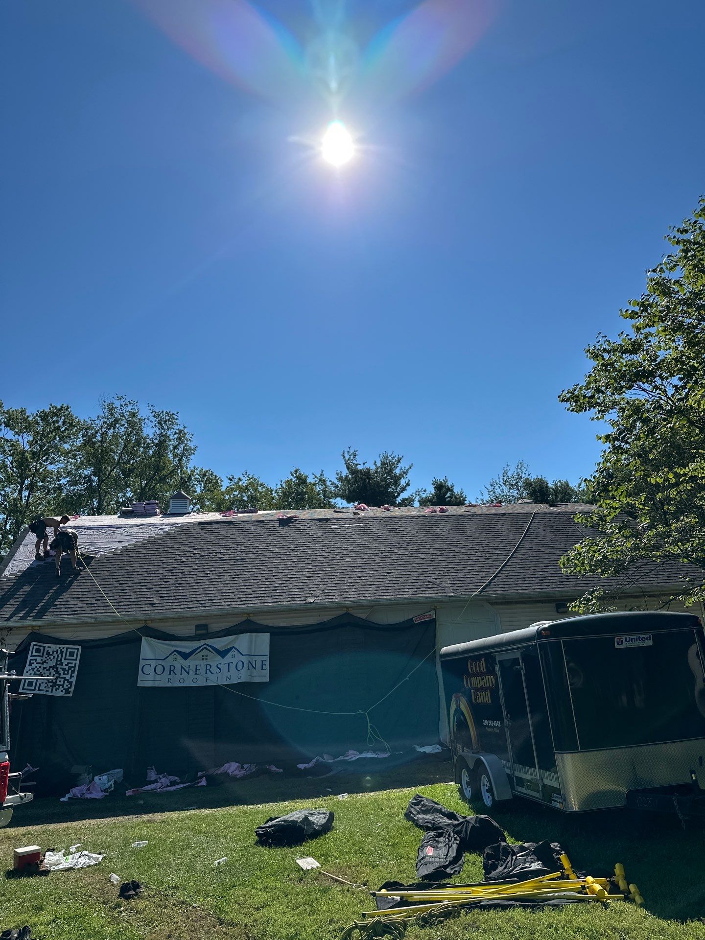 The Complete Wooster Package: Teak & Sandstone Overhaul by Cornerstone Roofing And Siding