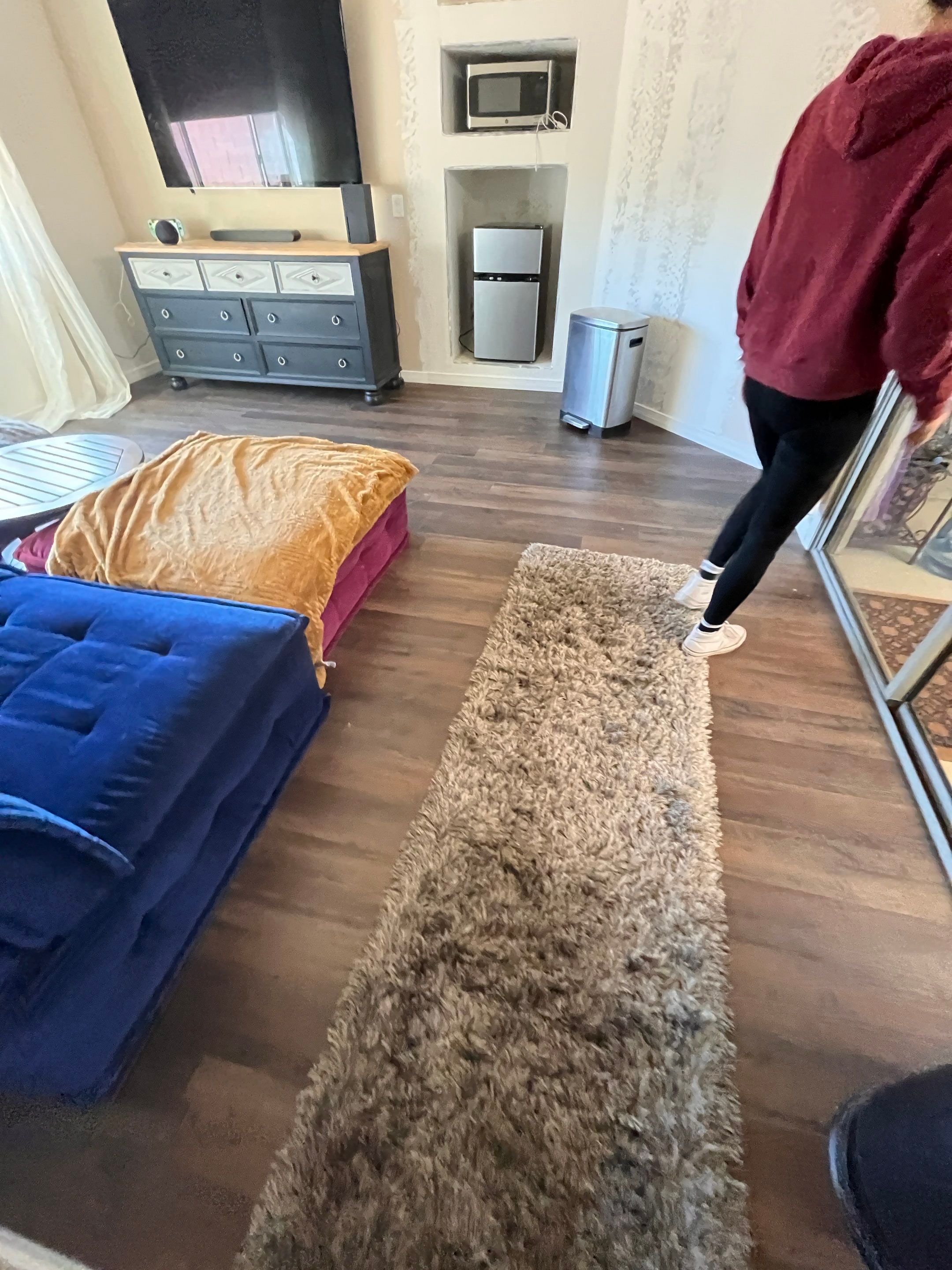 Flooring Installation using Luxury Vinyl Plank by Footprints Floors of Chandler 