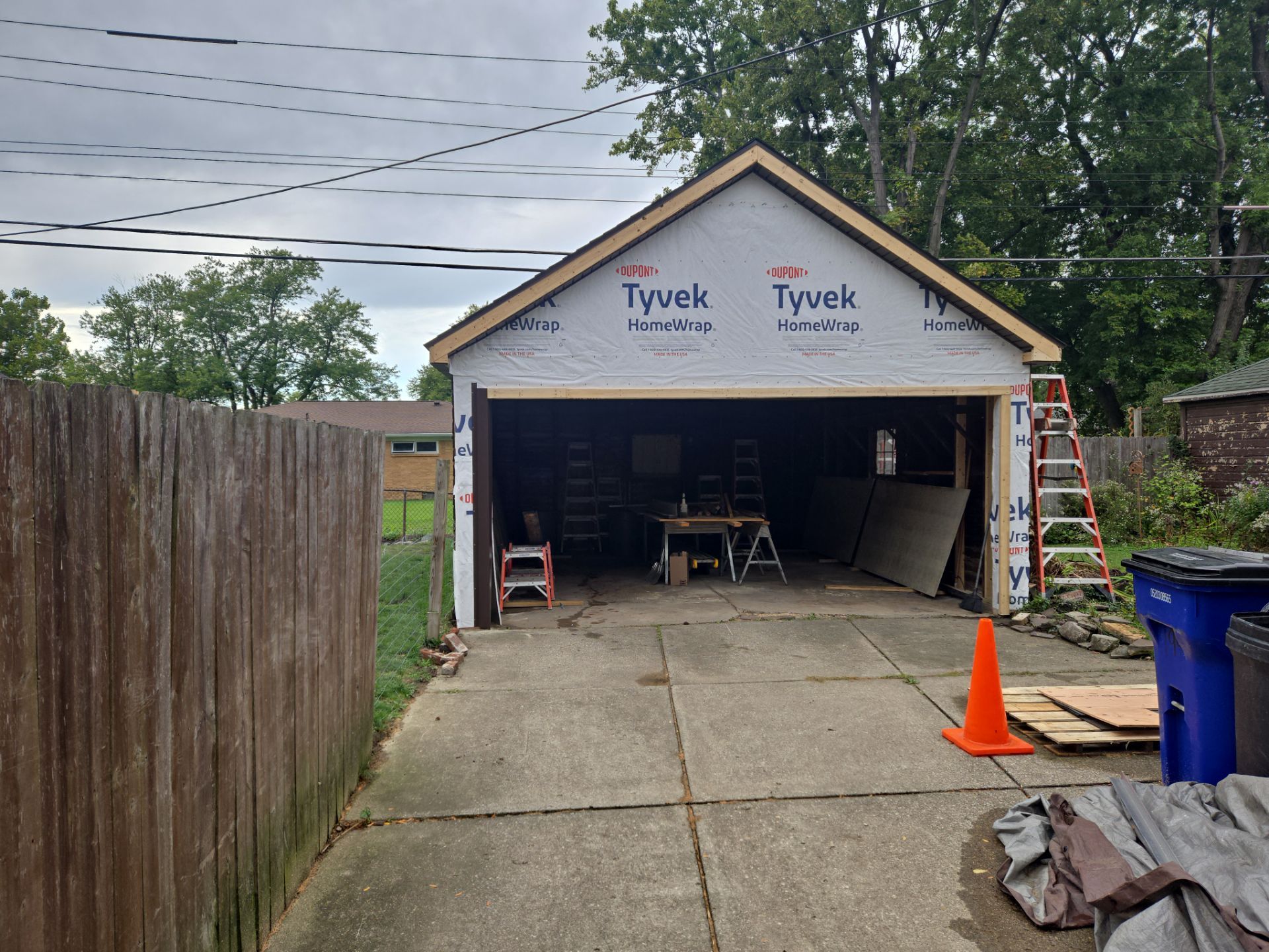 Garage Roof by Ivy Lea Construction