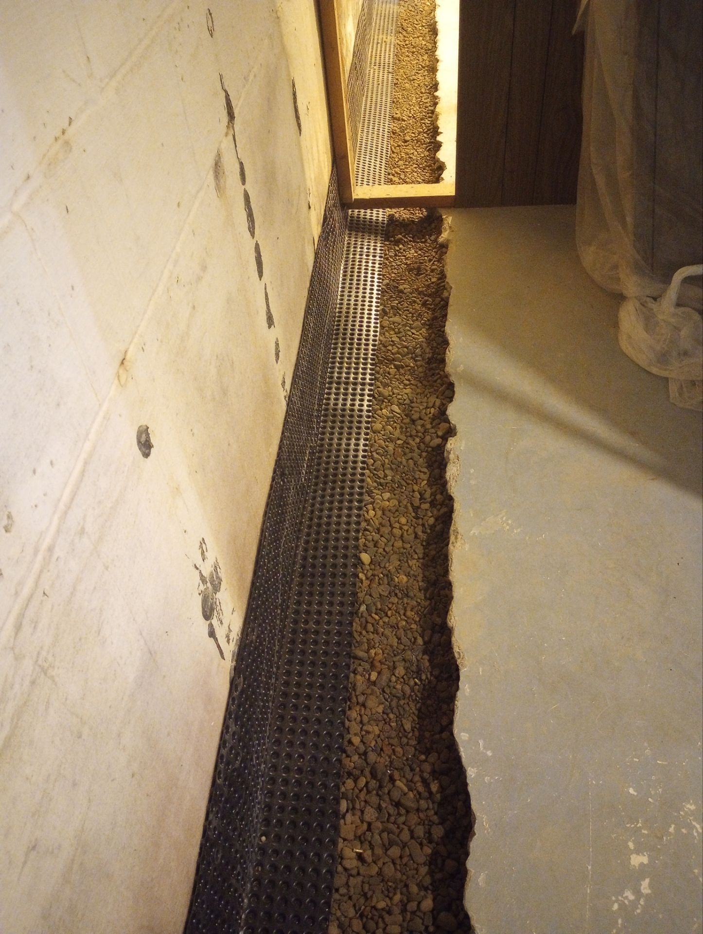 Golden Valley Drain Tile by Waterproofing Northeast