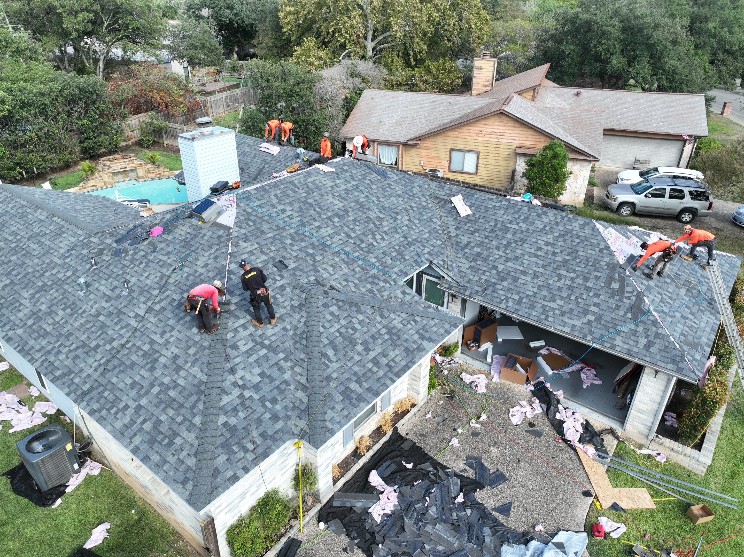 Roof Replacement in San Antonio, Texas by Premier Roofing and Contracting