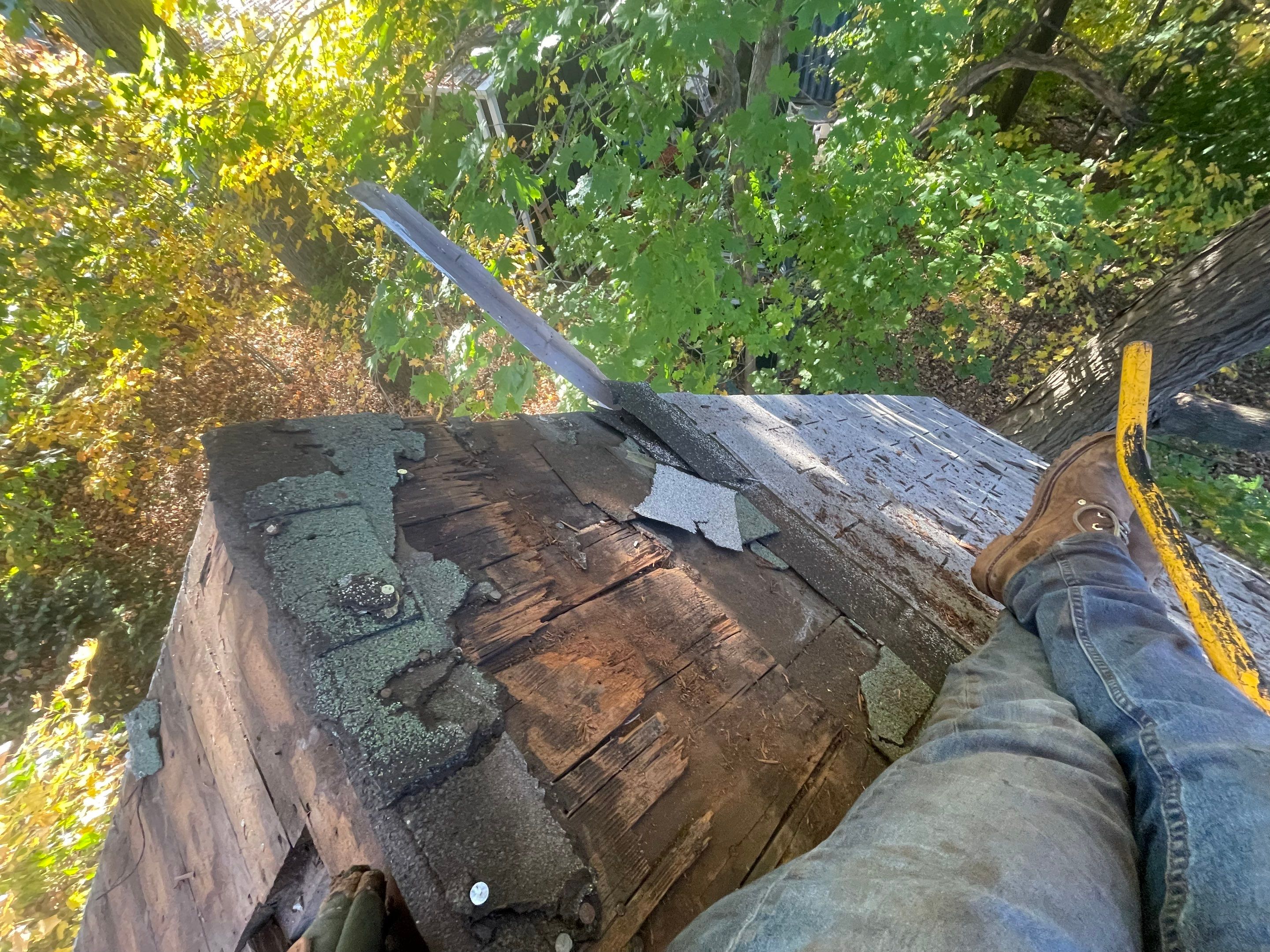 Residential Roofing Installation using Owens Corning TruDefinition Sierra Gray by A Plus Exterior