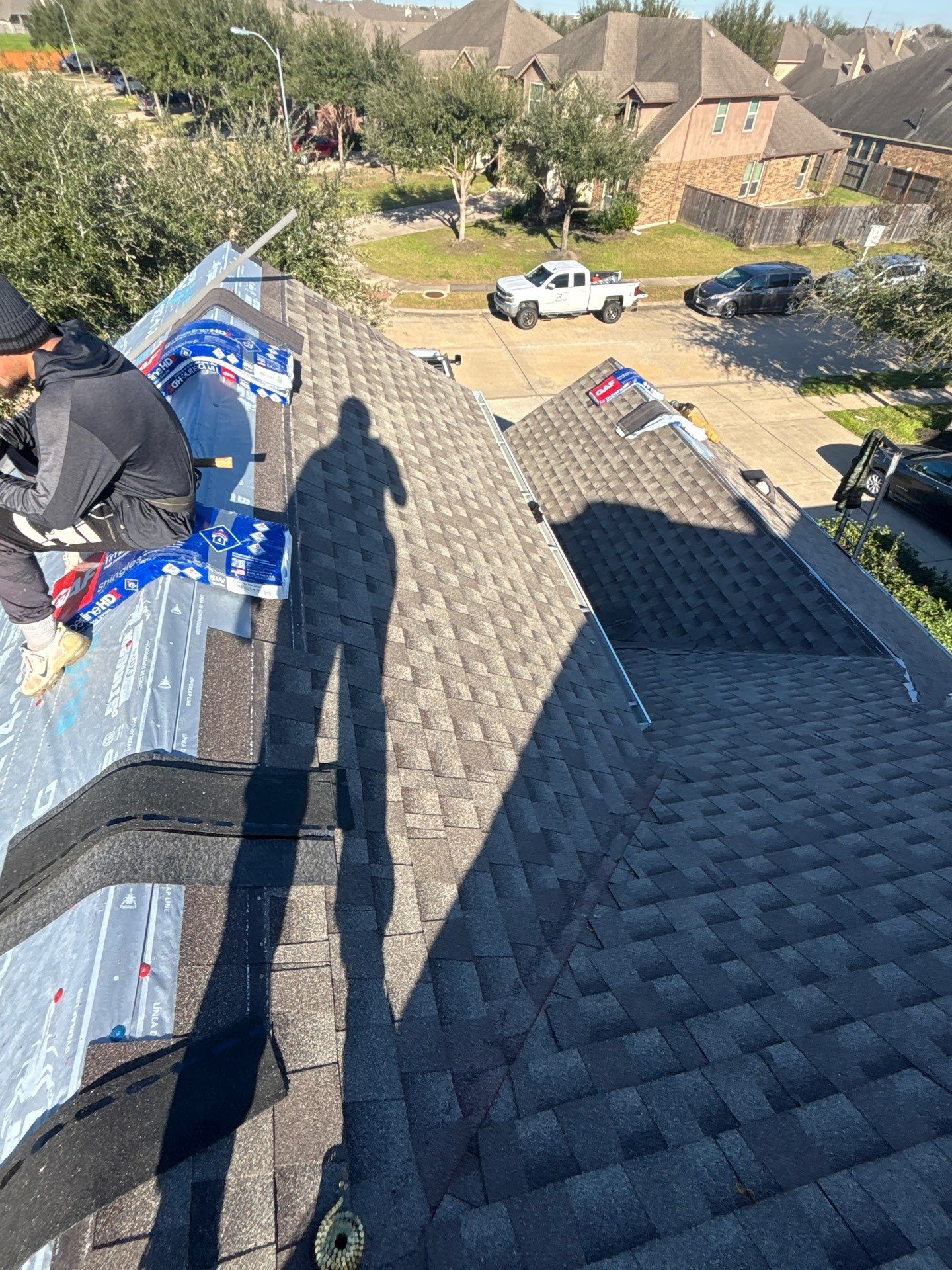 GAF HDZ - Weathered Wood by Elite Roofing LLC